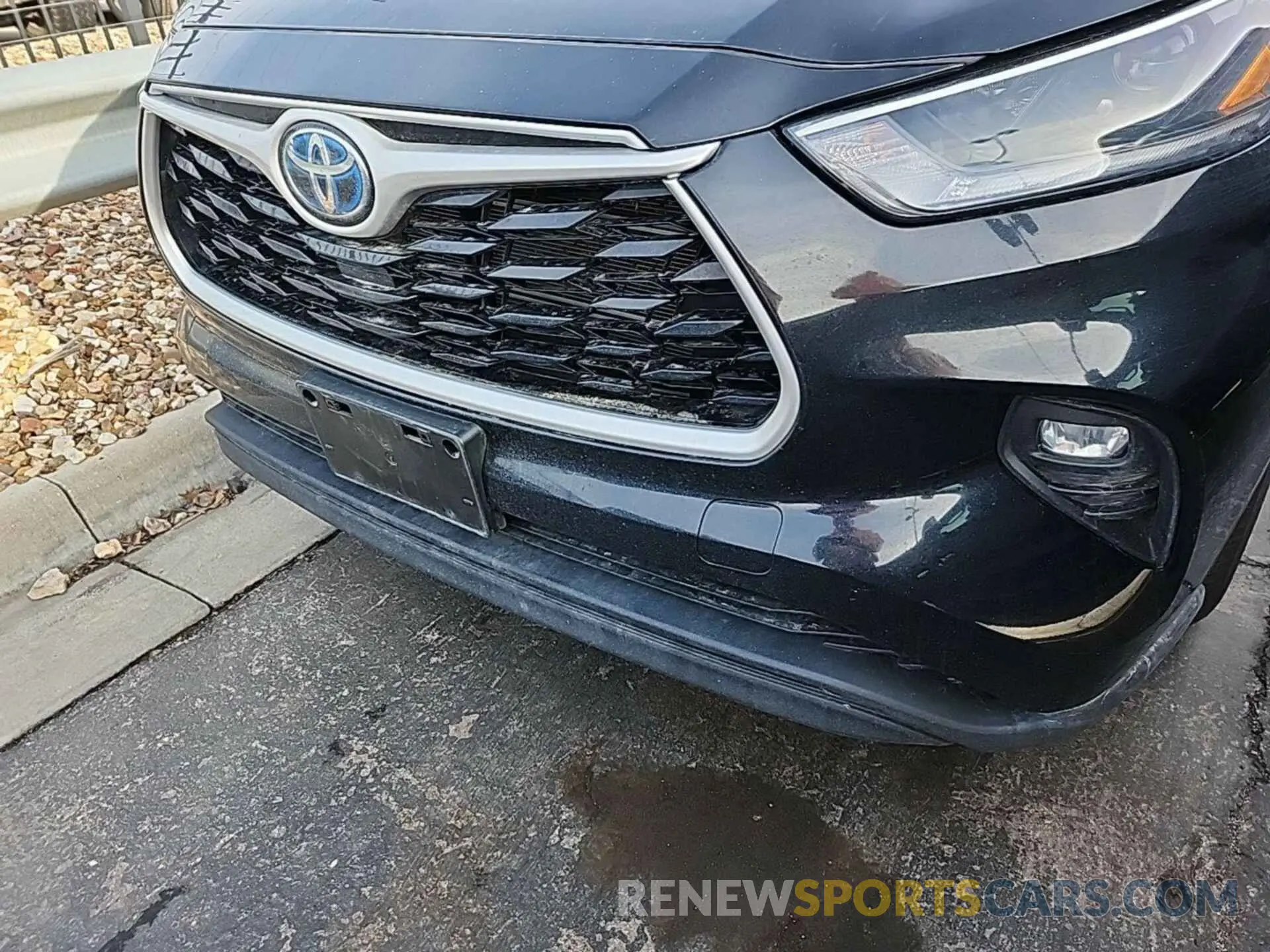11 fotografías del automóvil dañado 5TDZARAH4MS506916 TOYOTA HIGHLANDER 2021