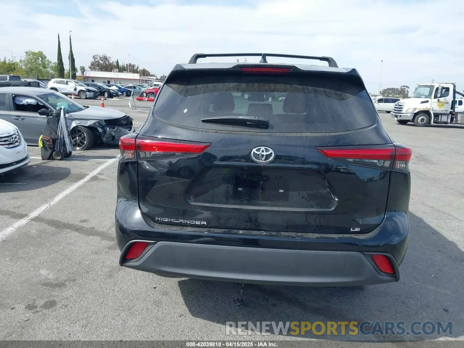 16 fotografías del automóvil dañado 5TDZZRAH1MS519762 TOYOTA HIGHLANDER 2021