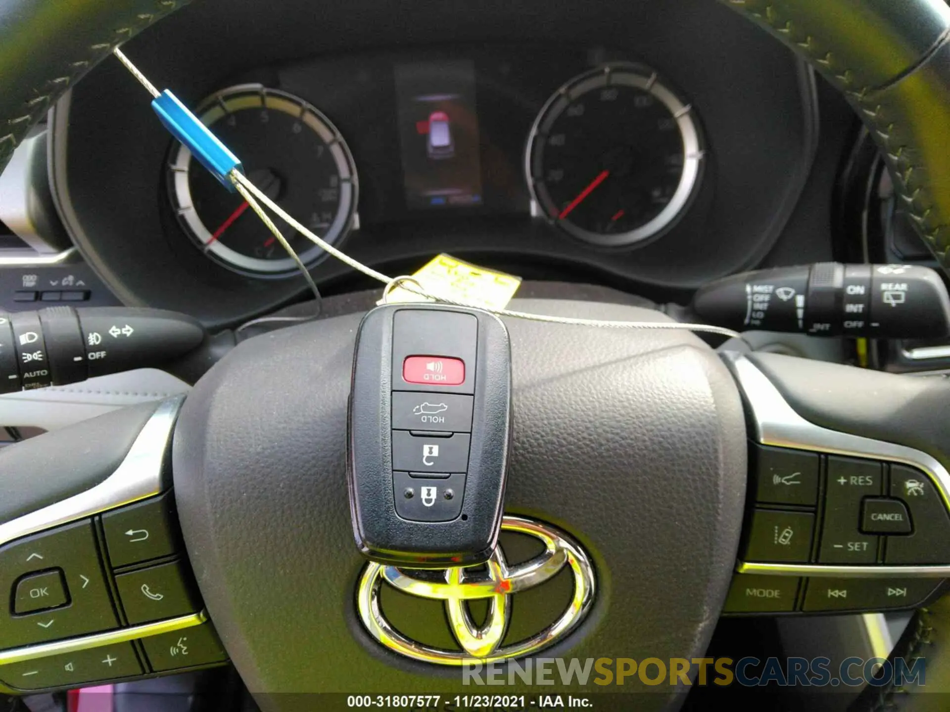 11 fotografías del automóvil dañado 5TDZZRAH4MS035567 TOYOTA HIGHLANDER 2021