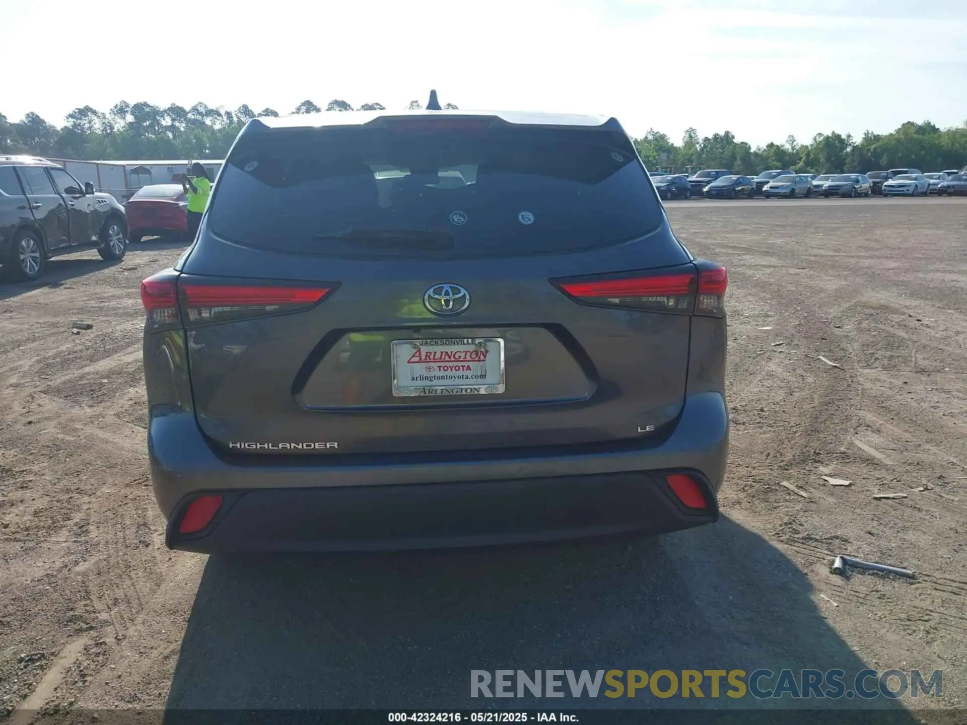 16 fotografías del automóvil dañado 5TDZZRAH4MS068164 TOYOTA HIGHLANDER 2021