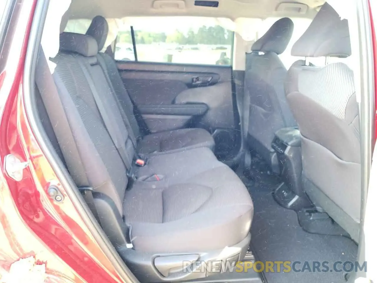 6 fotografías del automóvil dañado 5TDZZRAH6MS062995 TOYOTA HIGHLANDER 2021