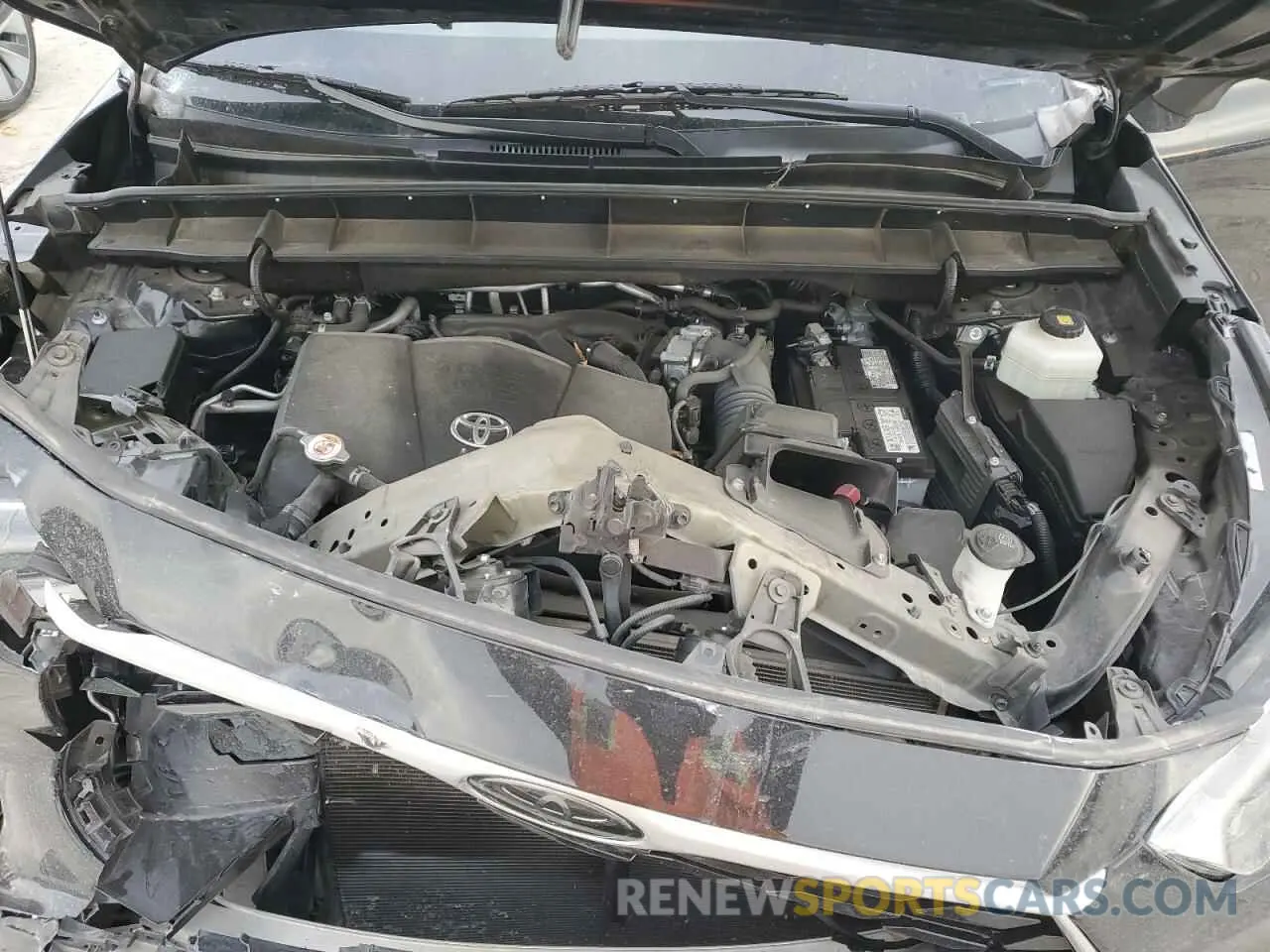 12 fotografías del automóvil dañado 5TDZZRAH8MS053182 TOYOTA HIGHLANDER 2021