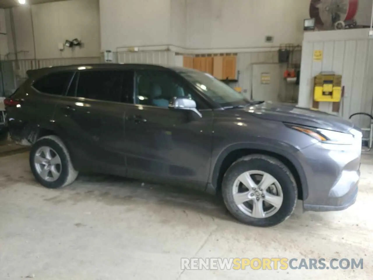 4 fotografías del automóvil dañado 5TDZZRAHXMS066838 TOYOTA HIGHLANDER 2021