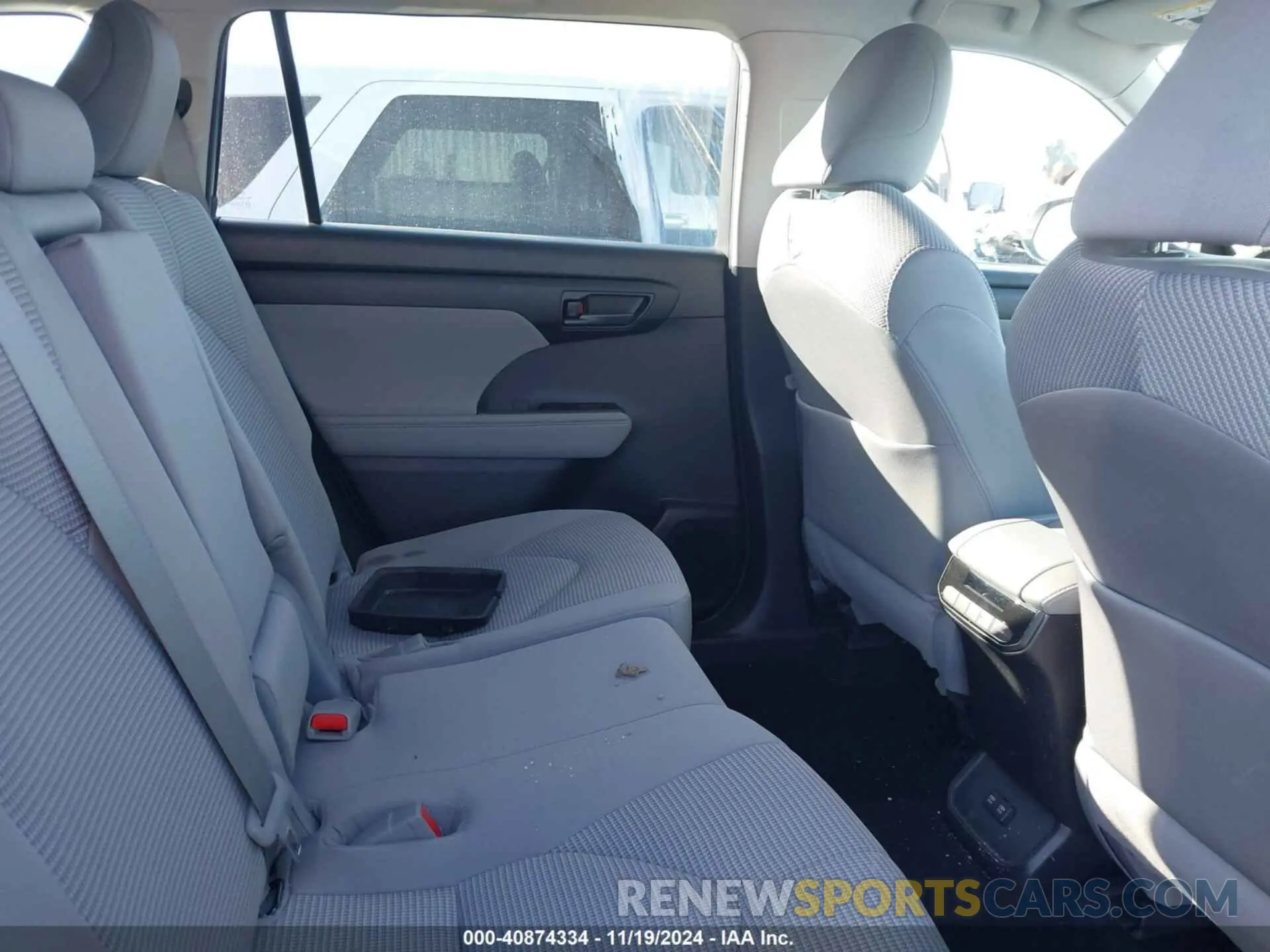 8 fotografías del automóvil dañado 5TDZZRAHXMS517086 TOYOTA HIGHLANDER 2021