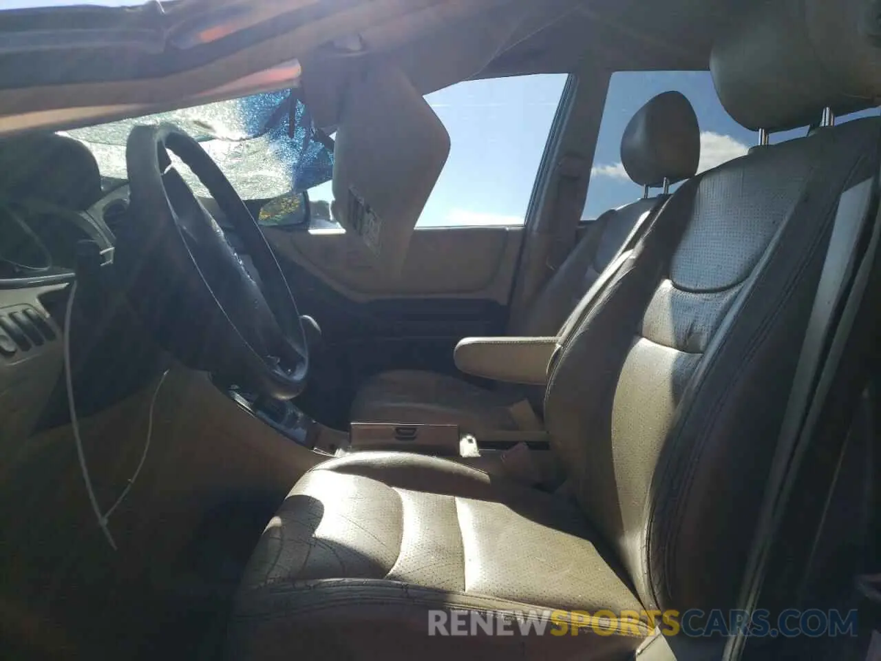 7 fotografías del automóvil dañado JTEGF21AX30094498 TOYOTA HIGHLANDER 2021