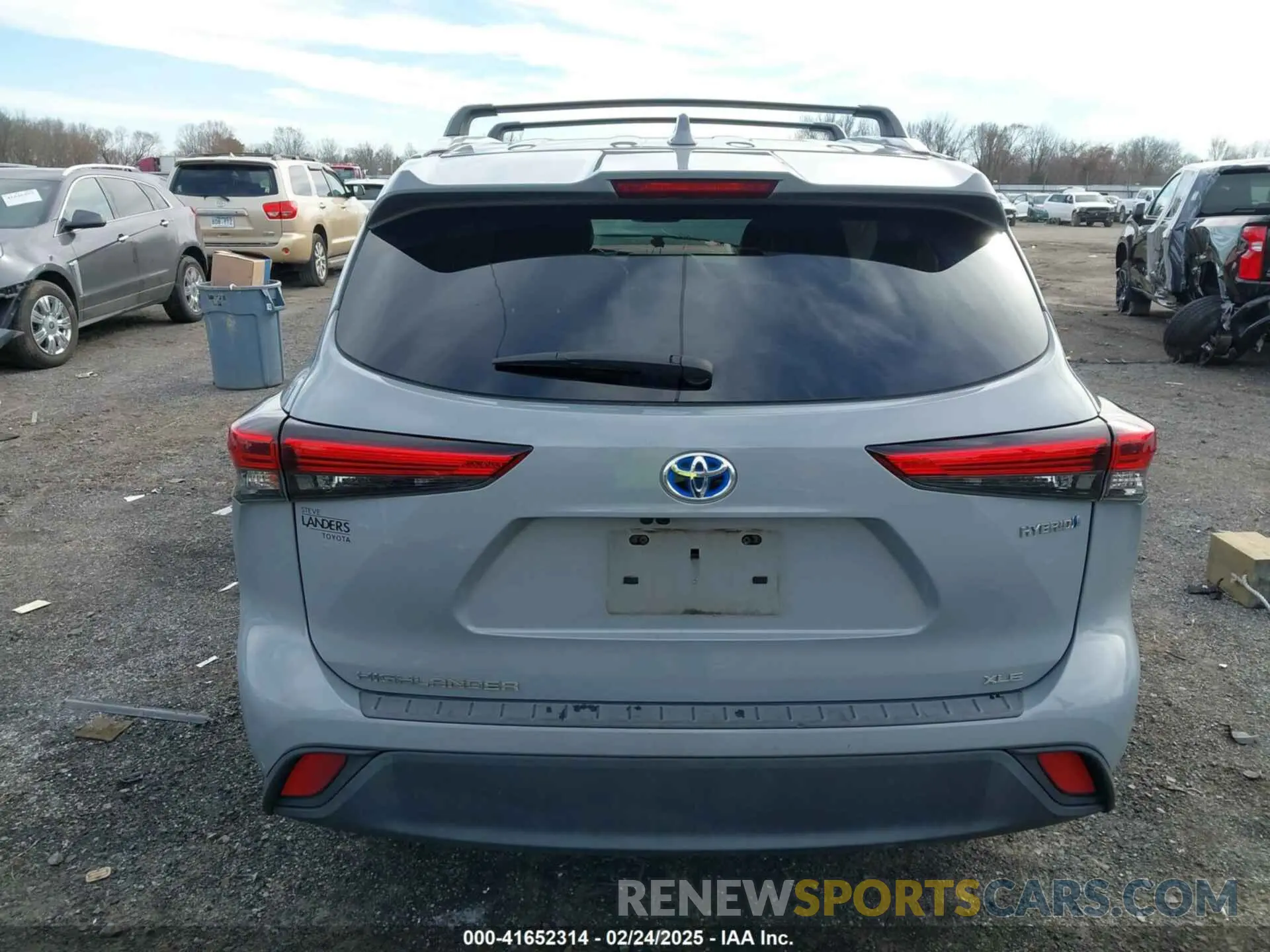 16 fotografías del automóvil dañado 5TDAARAH7NS509954 TOYOTA HIGHLANDER 2022