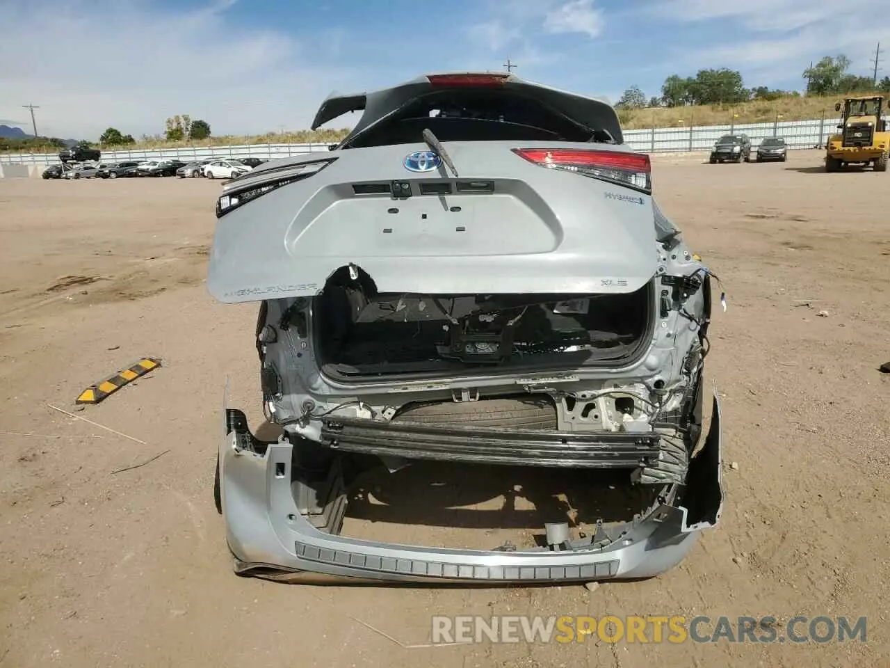 6 fotografías del automóvil dañado 5TDAARAH8NS512152 TOYOTA HIGHLANDER 2022