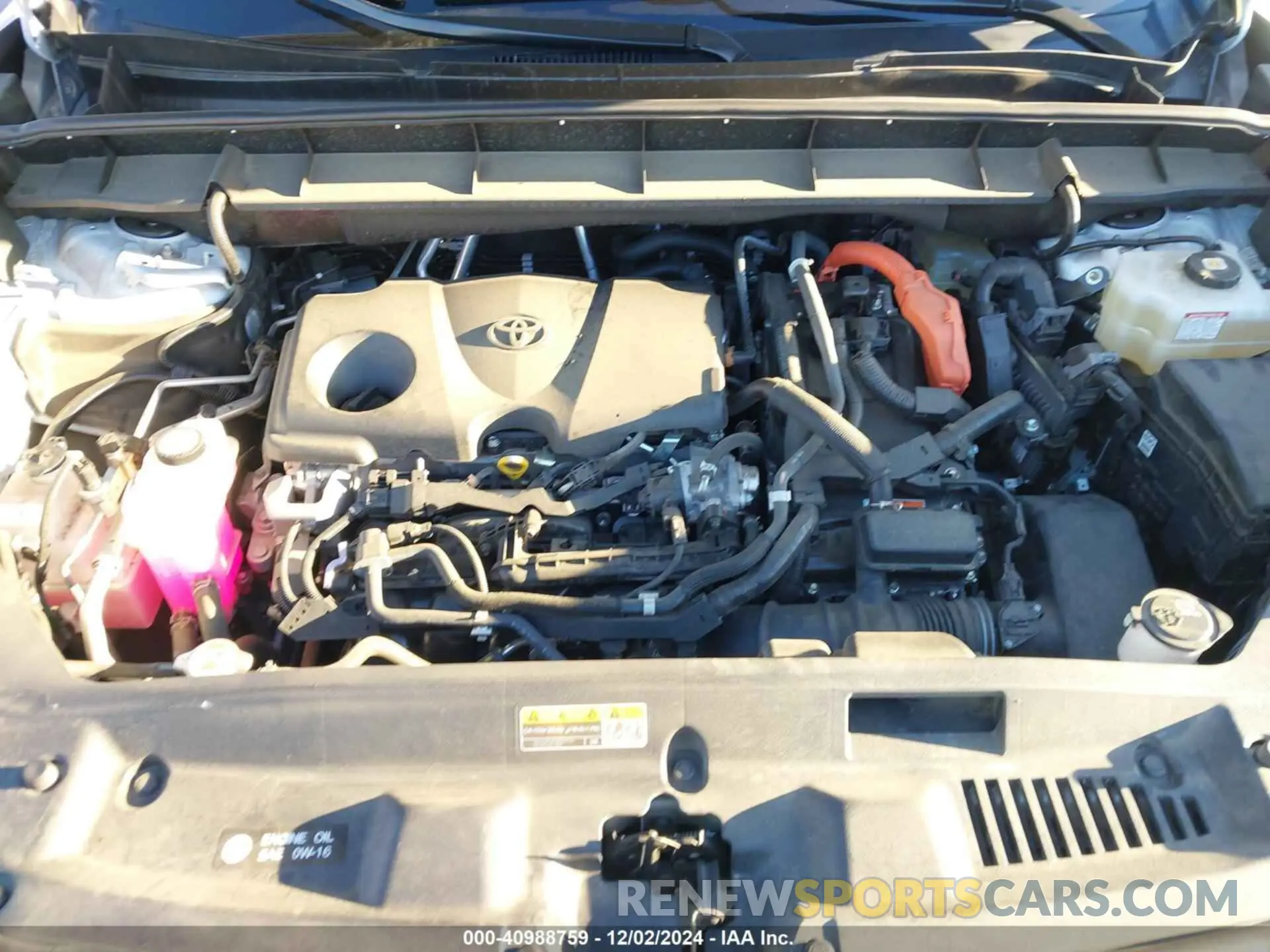 10 fotografías del automóvil dañado 5TDABRCH3NS544436 TOYOTA HIGHLANDER 2022