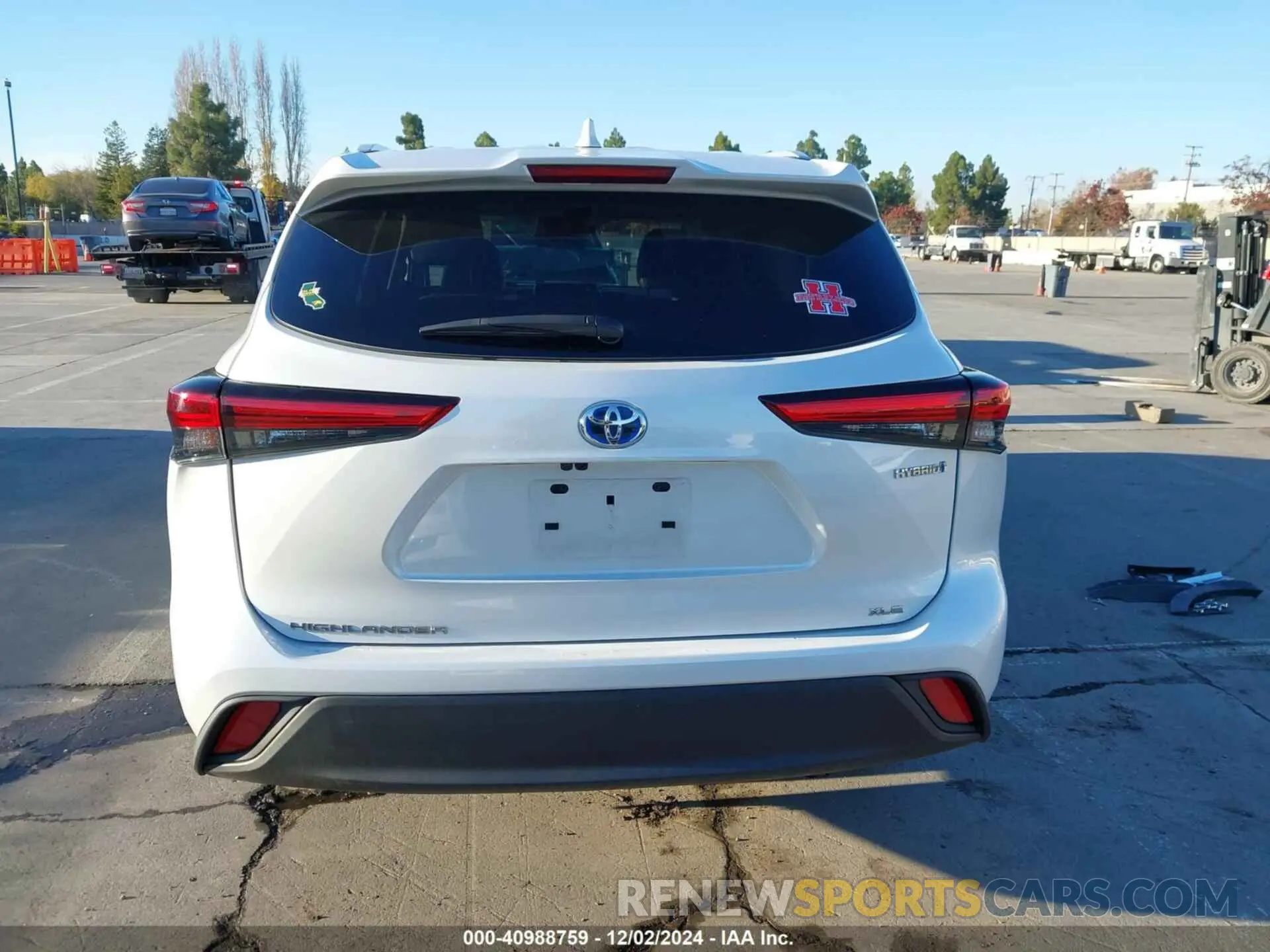 16 fotografías del automóvil dañado 5TDABRCH3NS544436 TOYOTA HIGHLANDER 2022