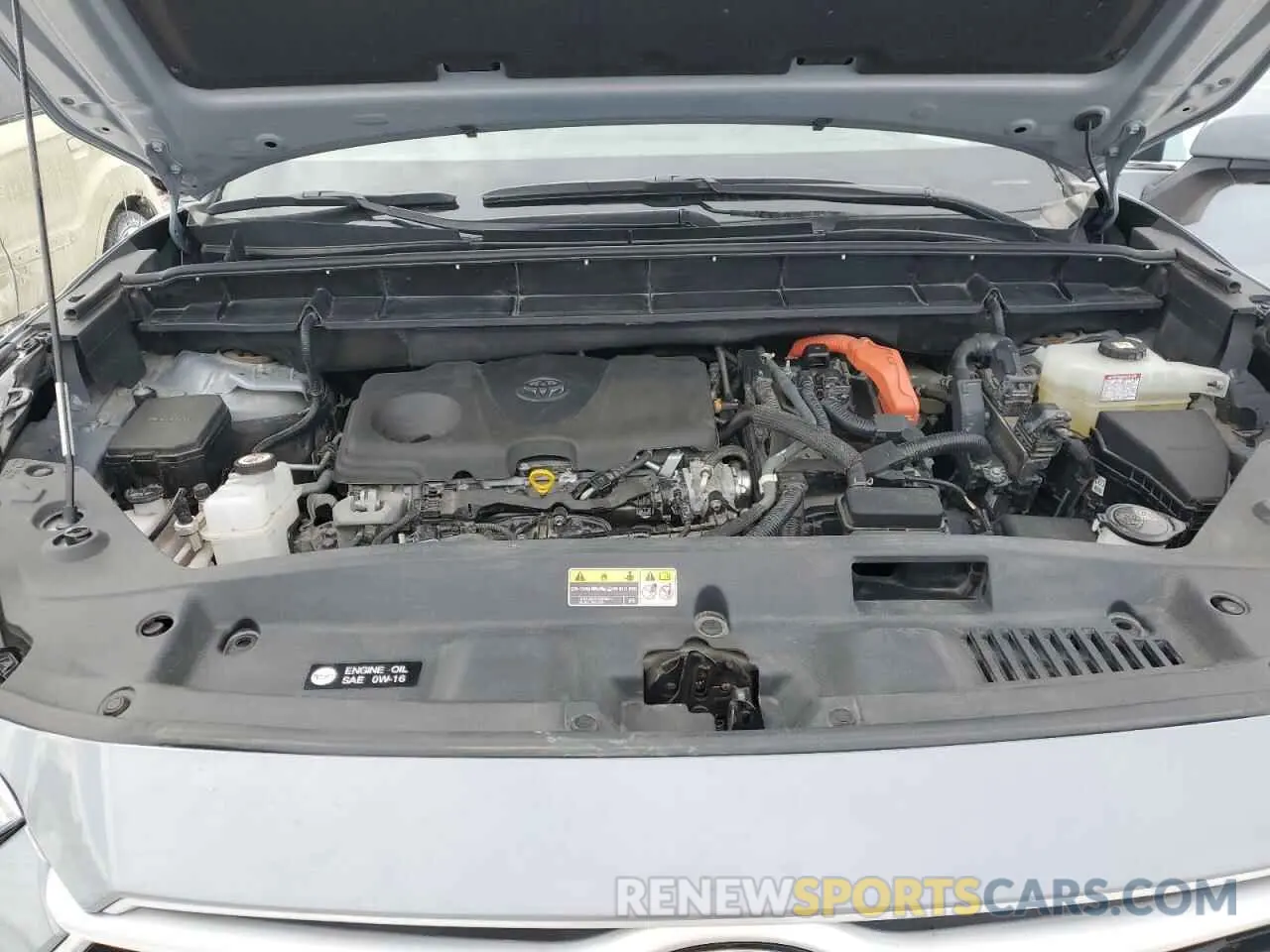 12 fotografías del automóvil dañado 5TDABRCH5NS540839 TOYOTA HIGHLANDER 2022