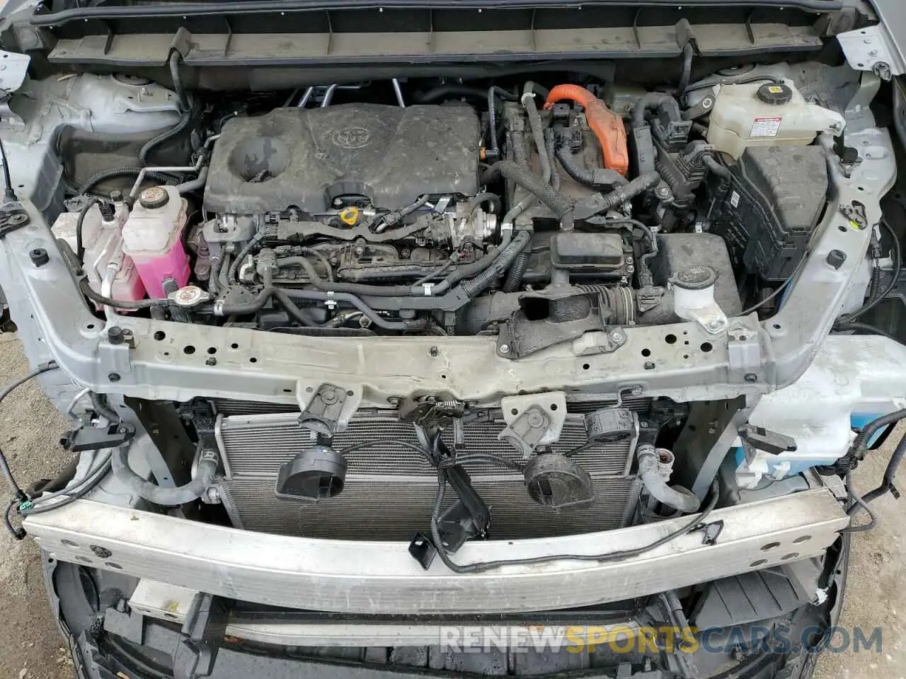 12 fotografías del automóvil dañado 5TDABRCH5NS541179 TOYOTA HIGHLANDER 2022