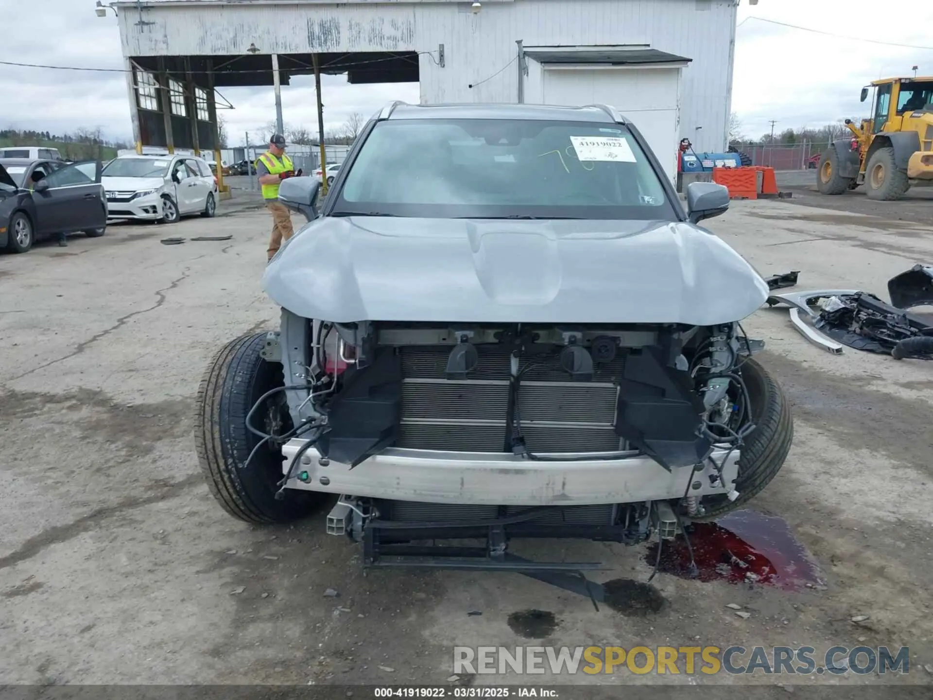 13 fotografías del automóvil dañado 5TDABRCH7NS537859 TOYOTA HIGHLANDER 2022