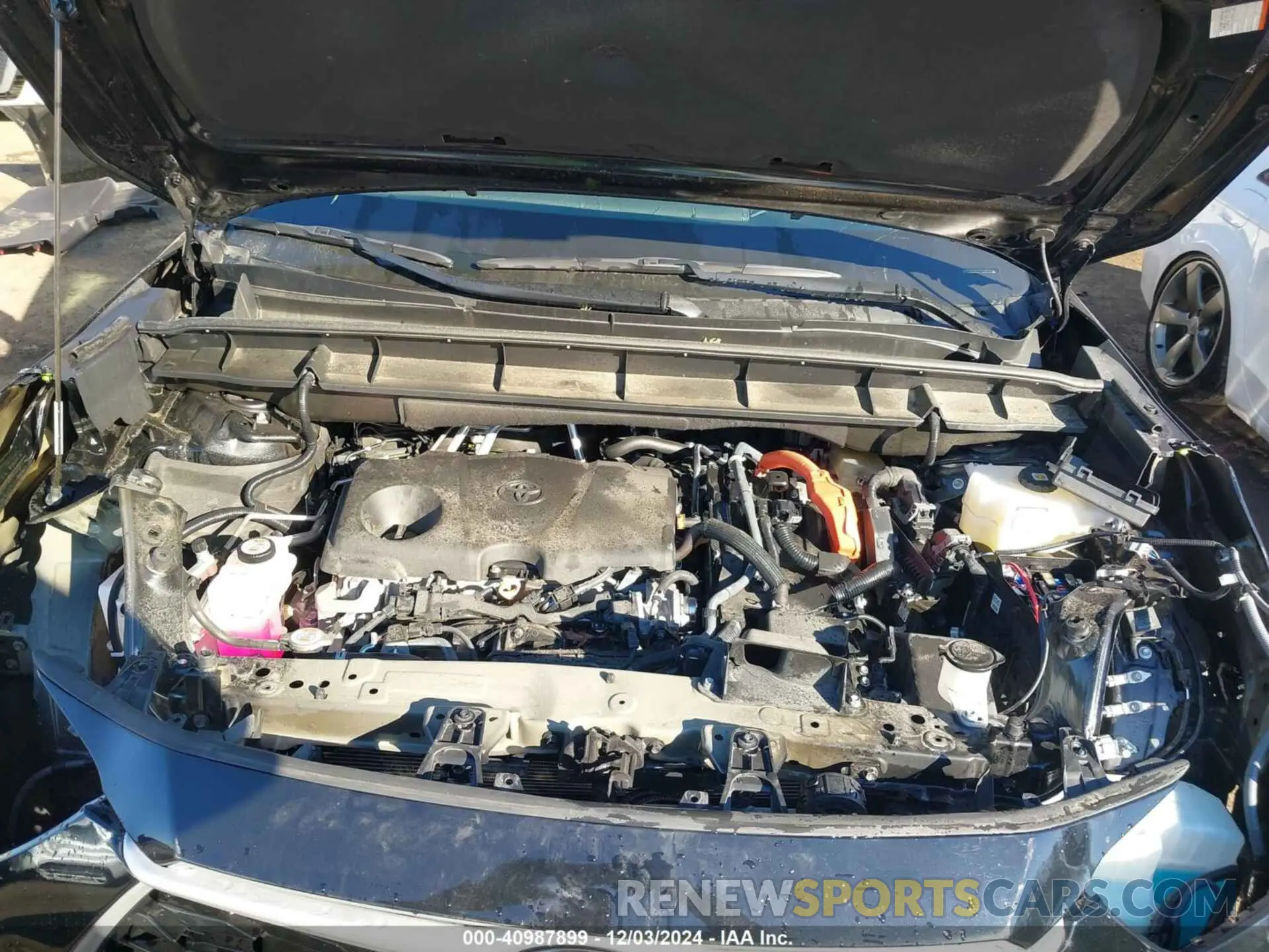 10 fotografías del automóvil dañado 5TDABRCHXNS562500 TOYOTA HIGHLANDER 2022