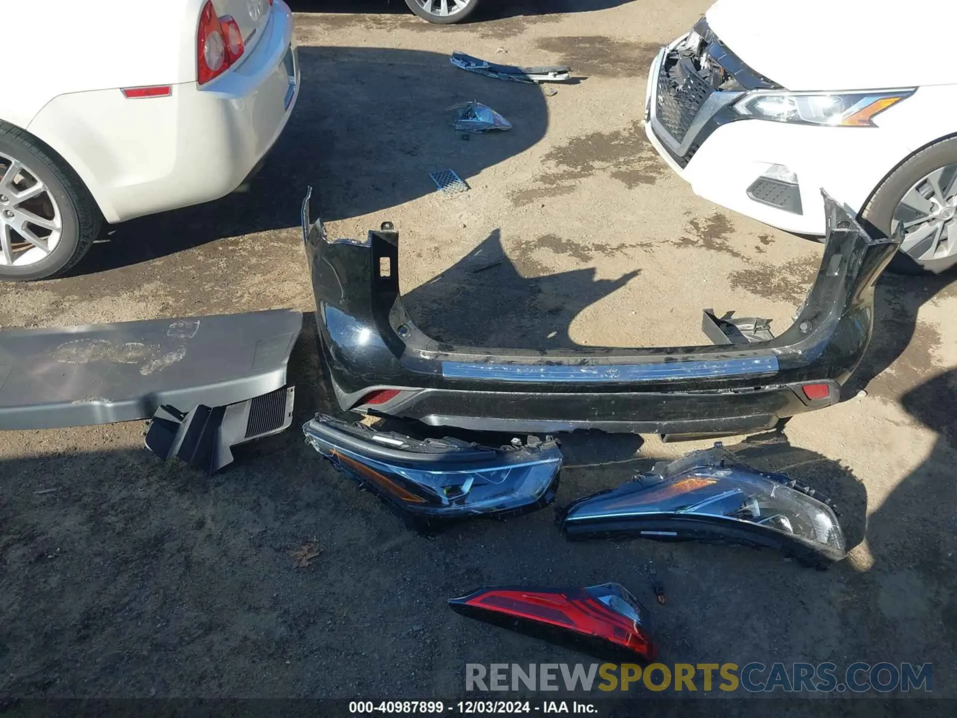 12 fotografías del automóvil dañado 5TDABRCHXNS562500 TOYOTA HIGHLANDER 2022