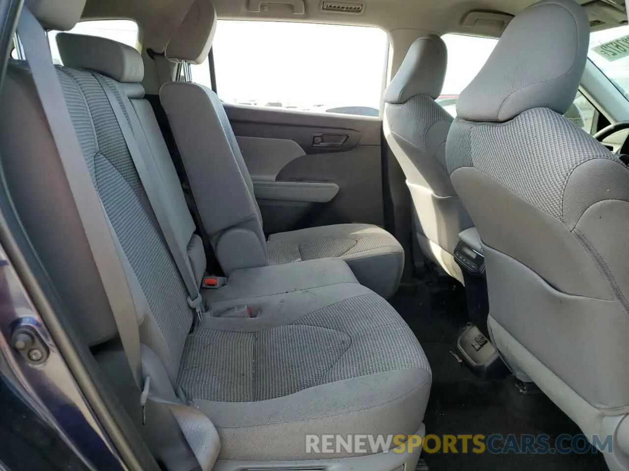 6 fotografías del automóvil dañado 5TDBBRCH2NS559241 TOYOTA HIGHLANDER 2022