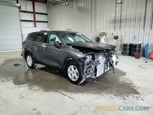 15 fotografías del automóvil dañado 5TDBBRCH7NS560529 TOYOTA HIGHLANDER 2022