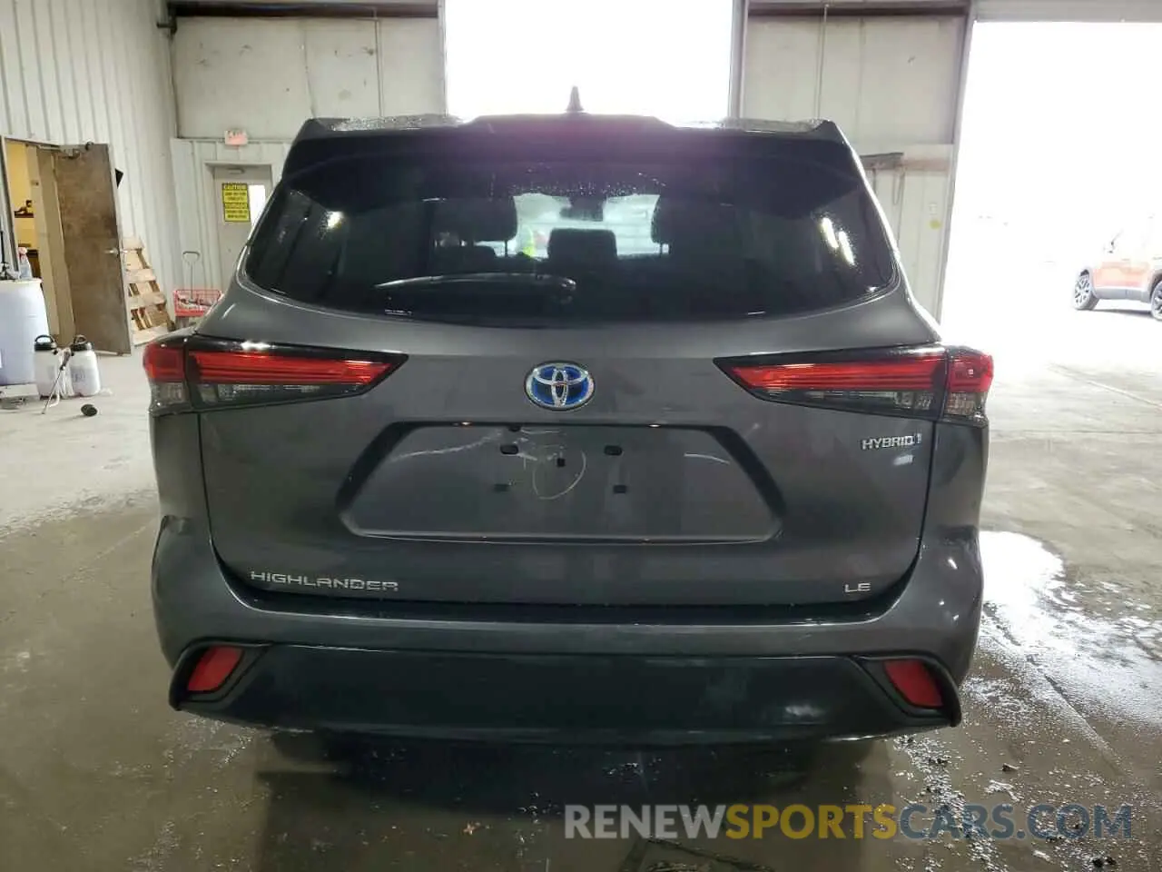 6 fotografías del automóvil dañado 5TDBBRCH7NS560529 TOYOTA HIGHLANDER 2022