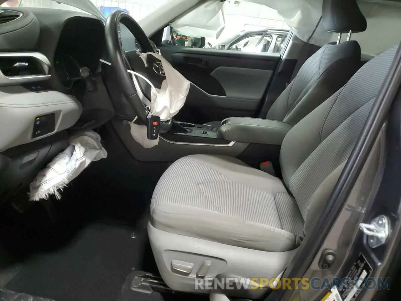 7 fotografías del automóvil dañado 5TDBBRCH7NS560529 TOYOTA HIGHLANDER 2022