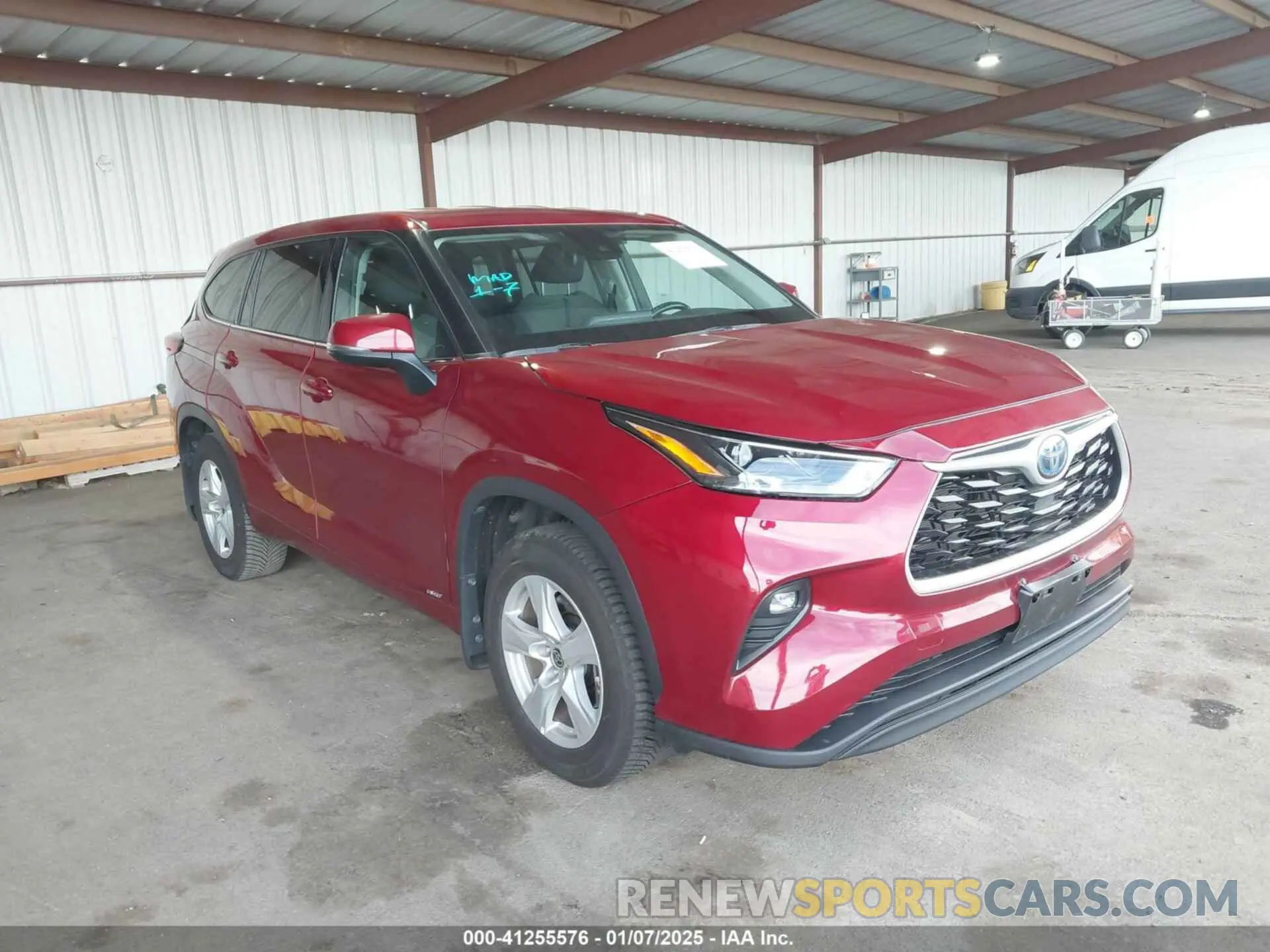 1 fotografías del automóvil dañado 5TDBBRCH9NS561553 TOYOTA HIGHLANDER 2022