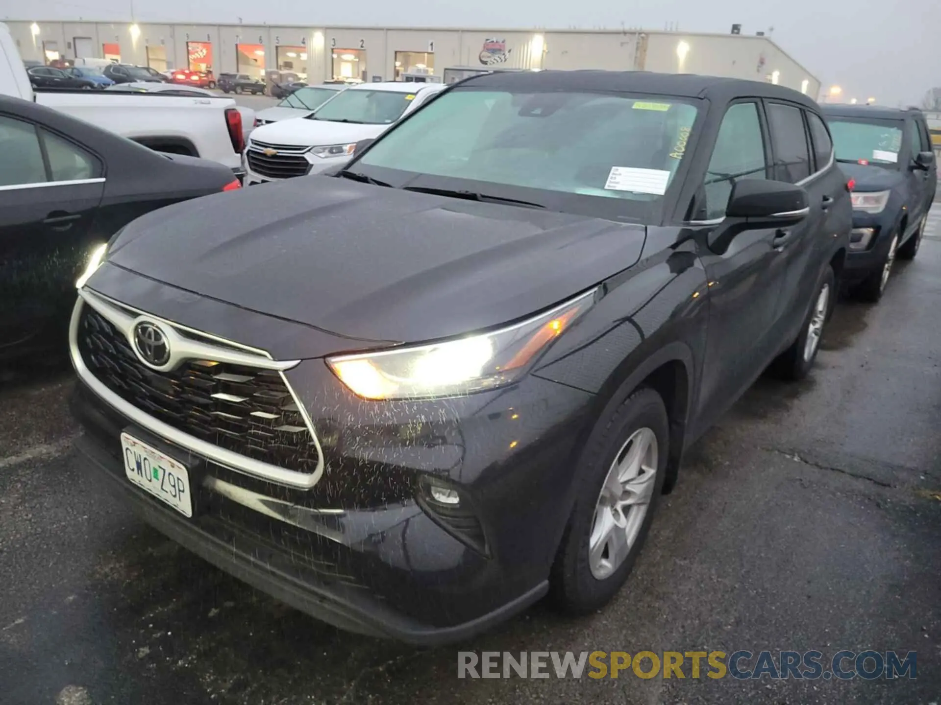 19 fotografías del automóvil dañado 5TDBZRBH2NS184593 TOYOTA HIGHLANDER 2022