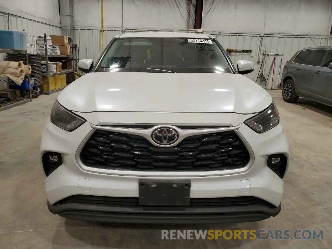5 fotografías del automóvil dañado 5TDBZRBH3NS216550 TOYOTA HIGHLANDER 2022