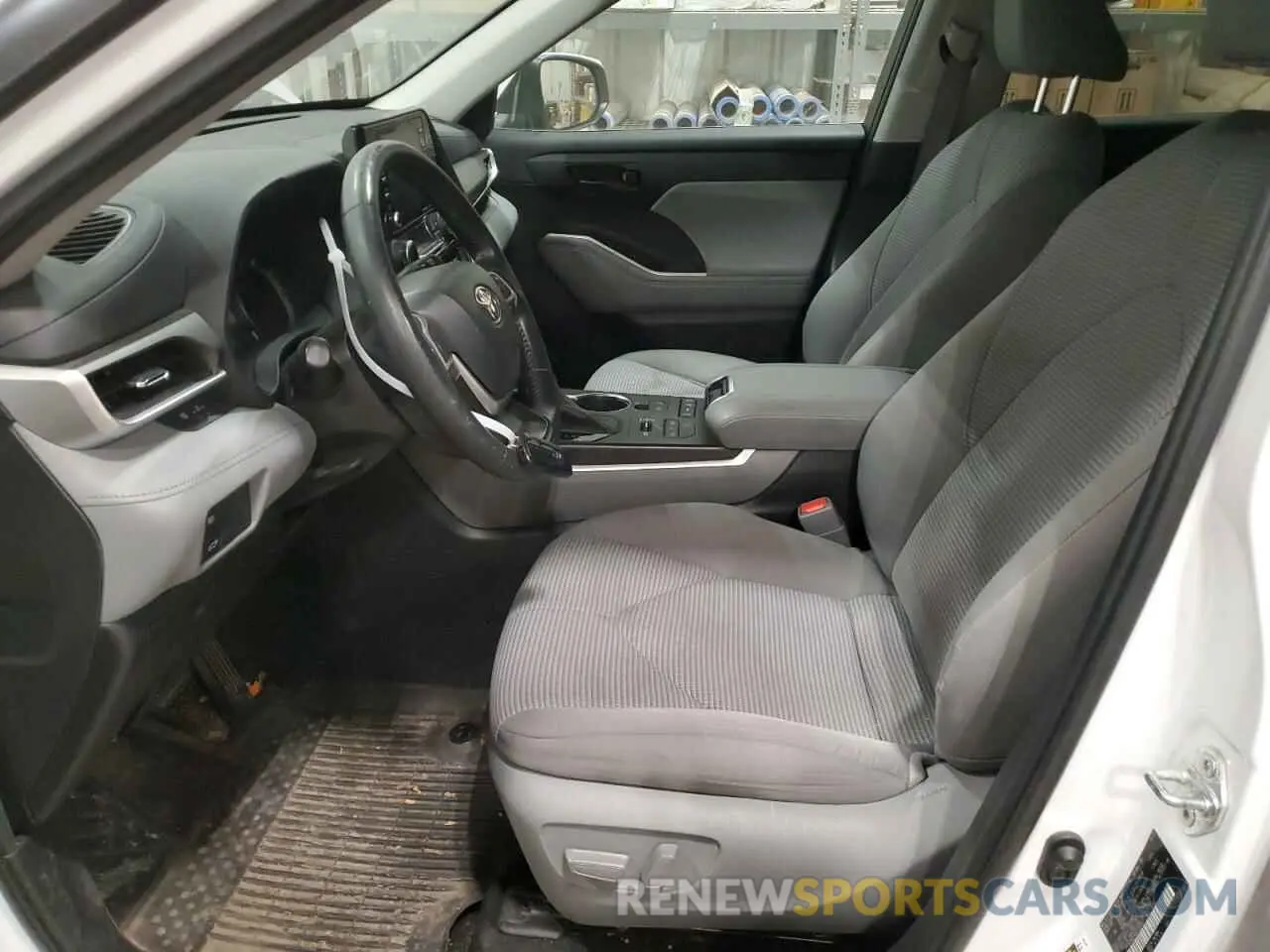 7 fotografías del automóvil dañado 5TDBZRBH3NS216550 TOYOTA HIGHLANDER 2022