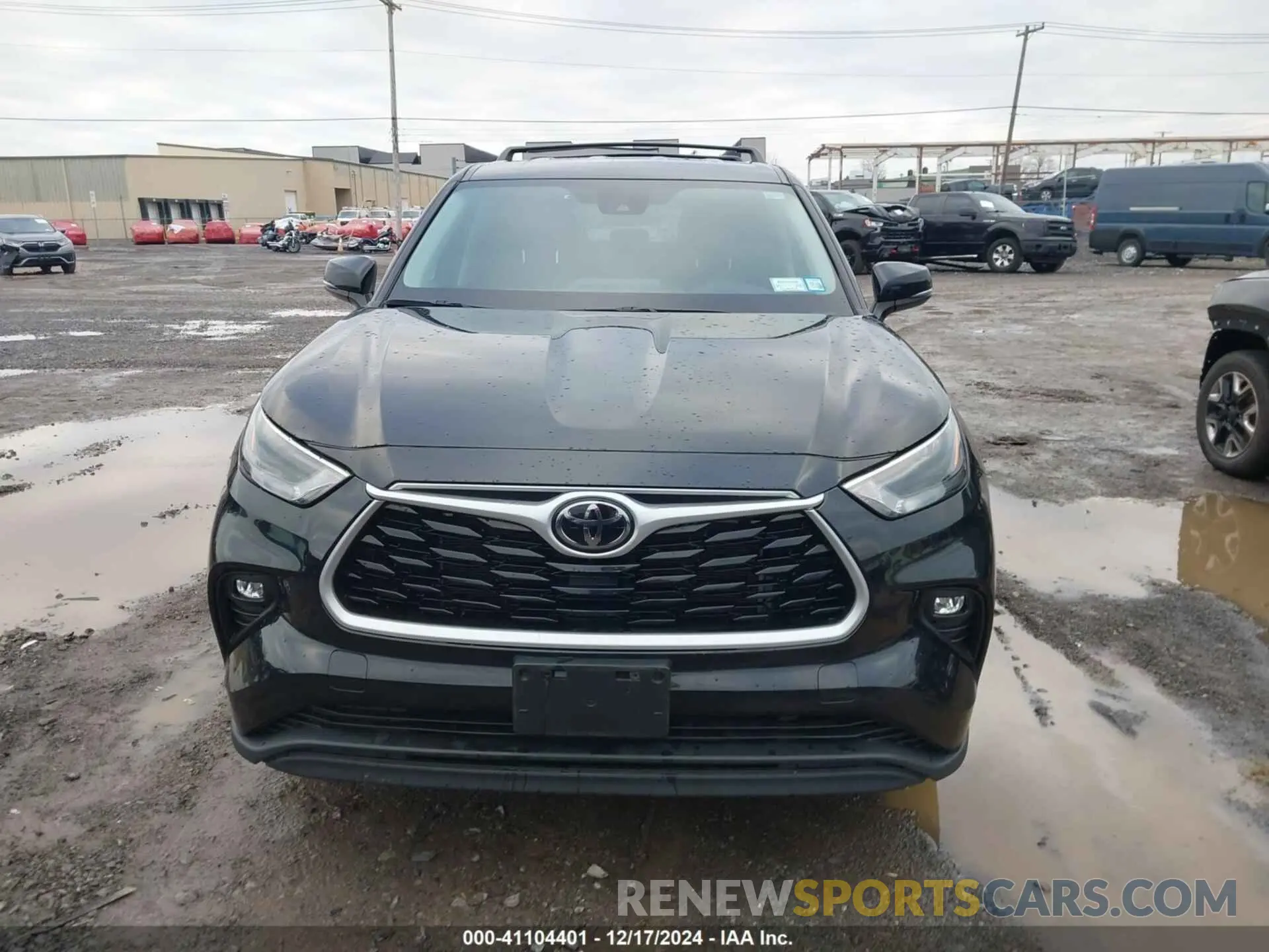 11 fotografías del automóvil dañado 5TDBZRBH6NS595396 TOYOTA HIGHLANDER 2022