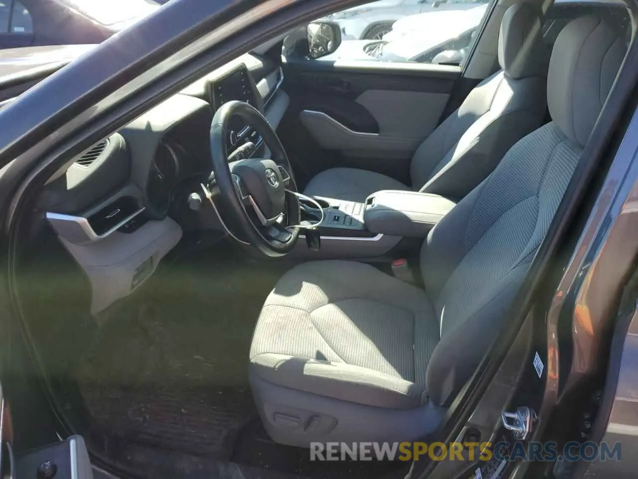 7 fotografías del automóvil dañado 5TDBZRBH8NS161951 TOYOTA HIGHLANDER 2022