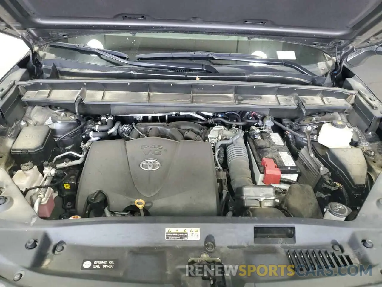 12 fotografías del automóvil dañado 5TDBZRBH8NS596792 TOYOTA HIGHLANDER 2022