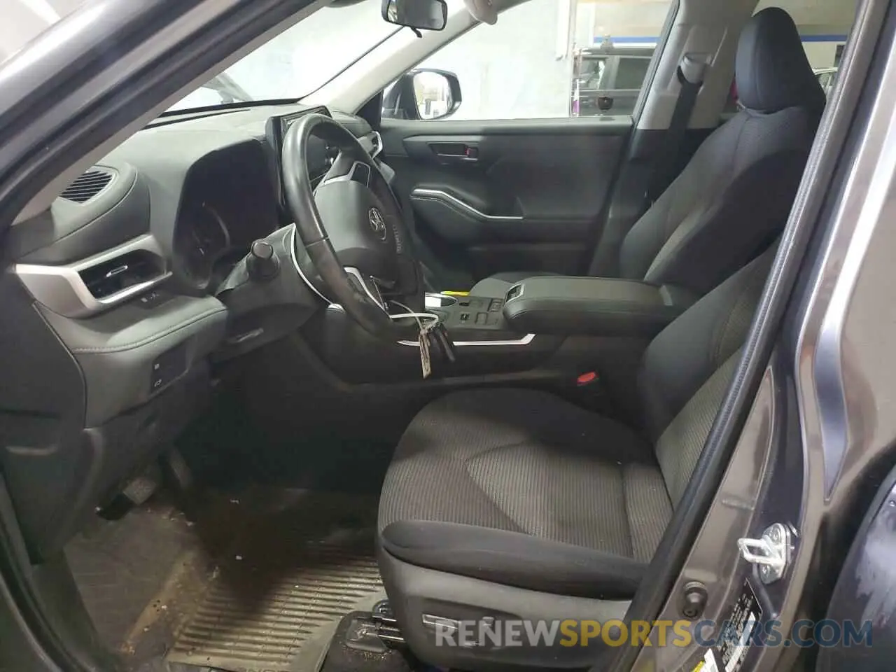 7 fotografías del automóvil dañado 5TDBZRBH8NS596792 TOYOTA HIGHLANDER 2022