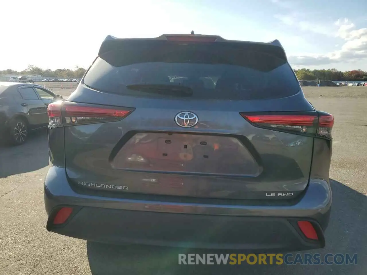 6 fotografías del automóvil dañado 5TDBZRBHXNS561767 TOYOTA HIGHLANDER 2022