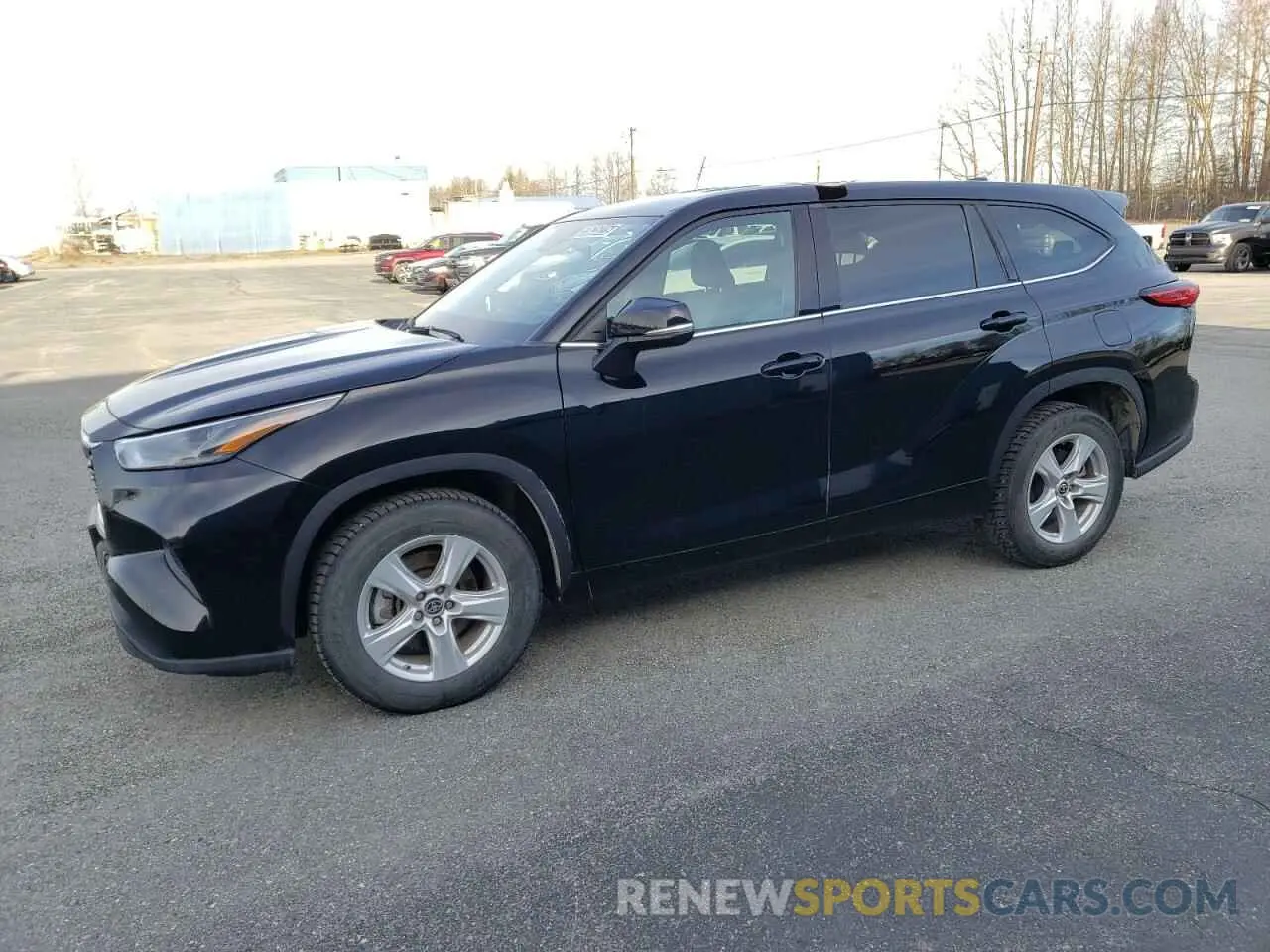 1 fotografías del automóvil dañado 5TDCZRAH2NS112797 TOYOTA HIGHLANDER 2022