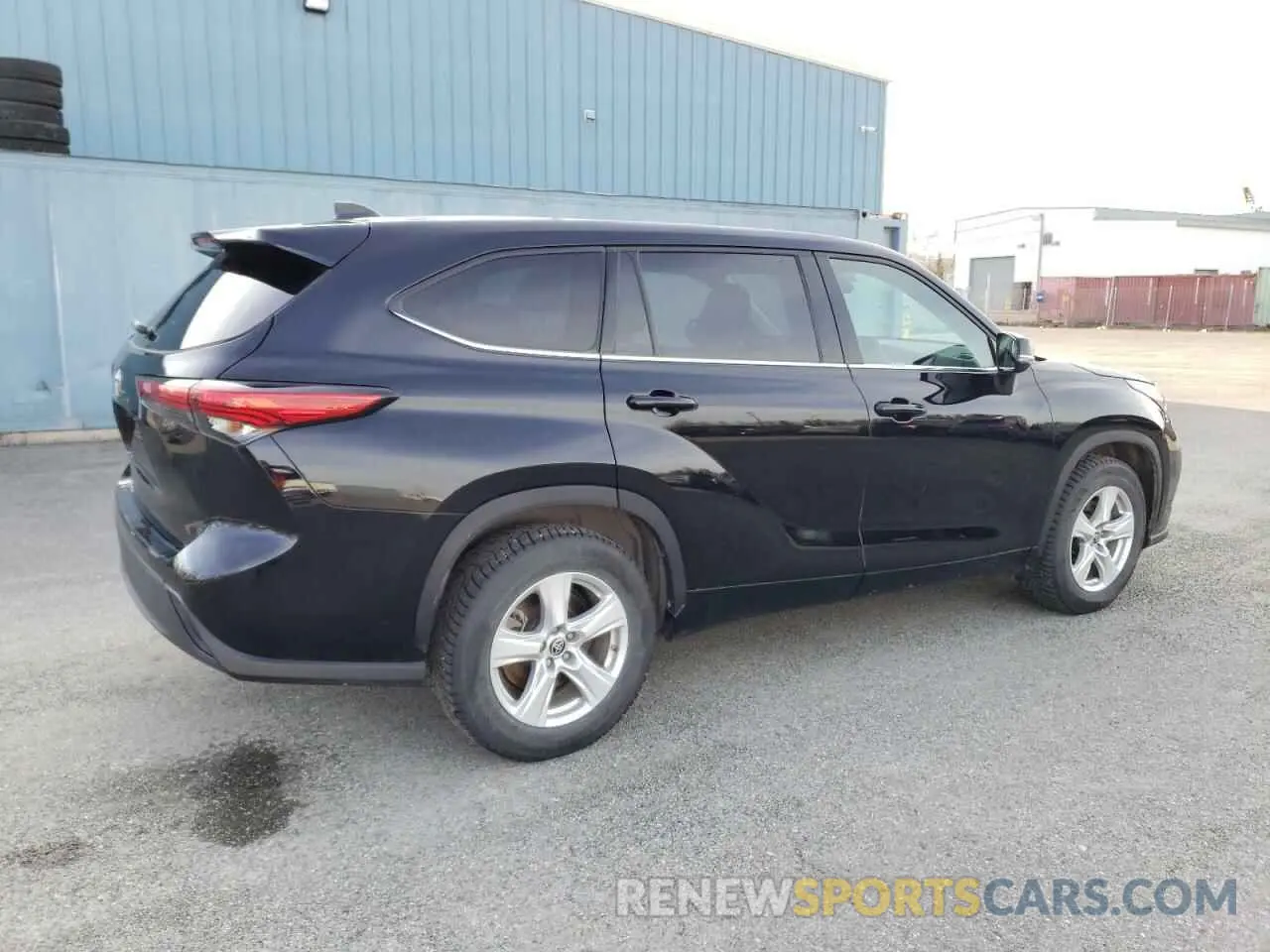 3 fotografías del automóvil dañado 5TDCZRAH2NS112797 TOYOTA HIGHLANDER 2022