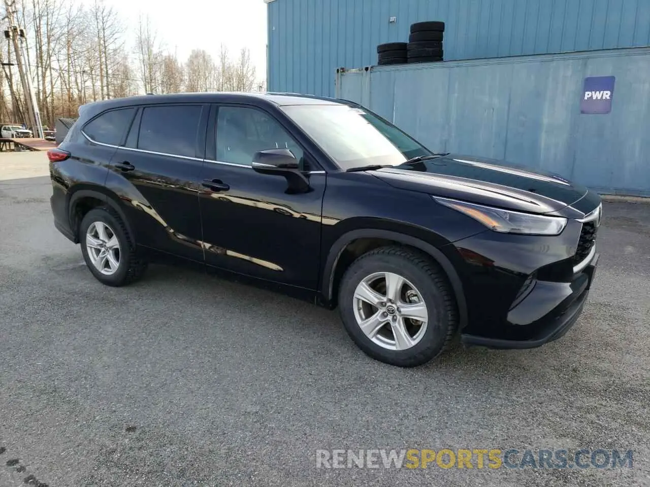 4 fotografías del automóvil dañado 5TDCZRAH2NS112797 TOYOTA HIGHLANDER 2022