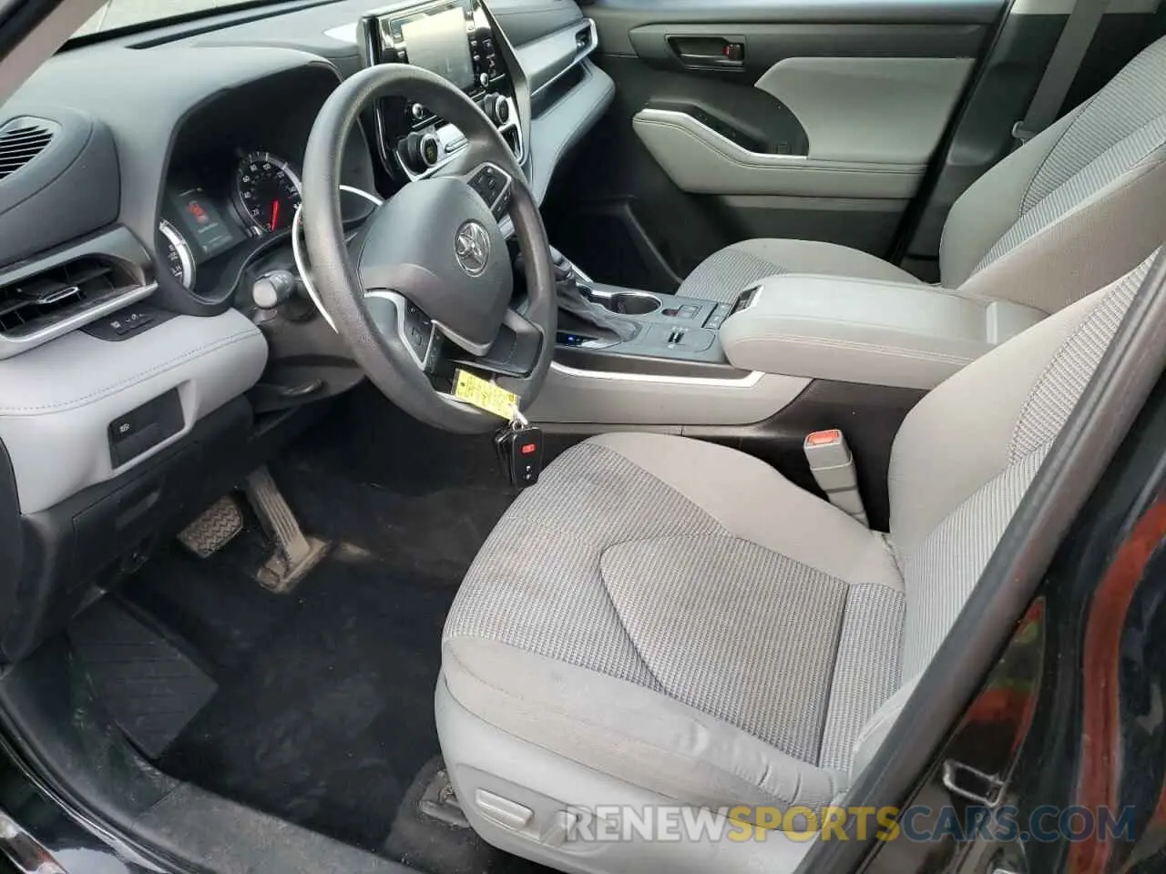 7 fotografías del automóvil dañado 5TDCZRAH2NS112797 TOYOTA HIGHLANDER 2022