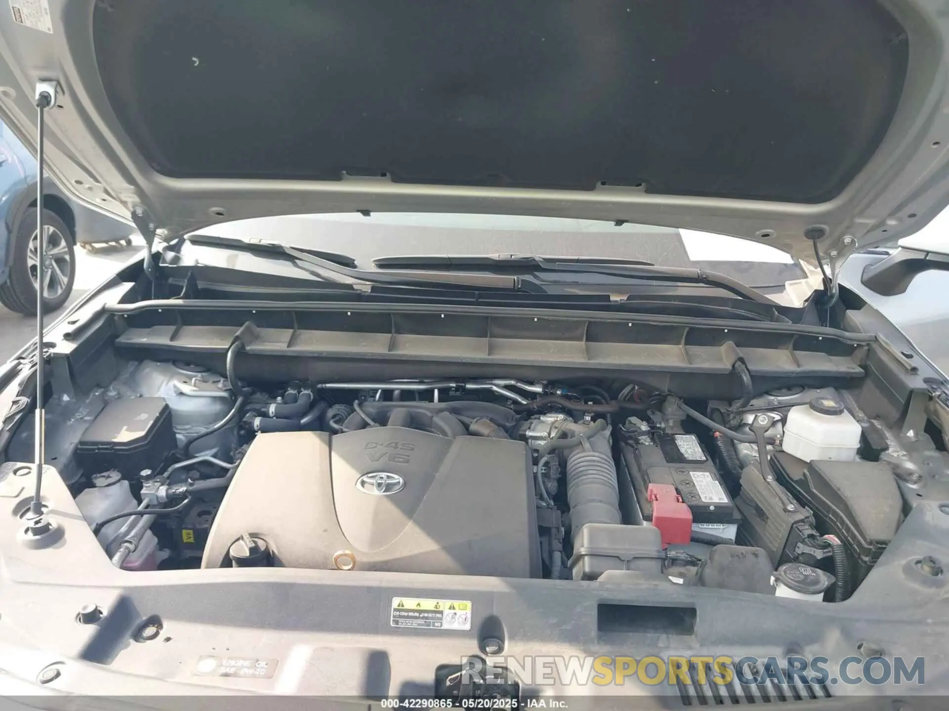 10 fotografías del automóvil dañado 5TDCZRAH9NS560521 TOYOTA HIGHLANDER 2022