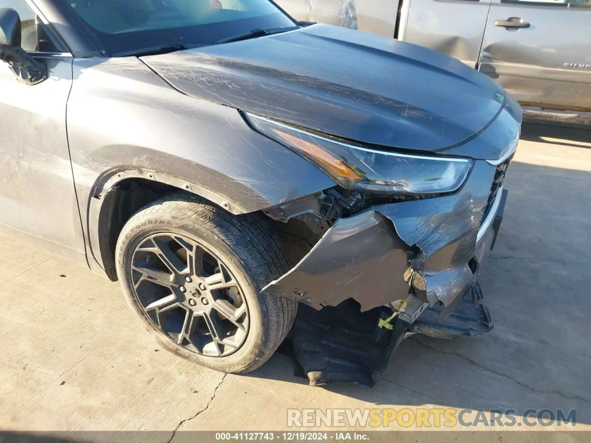 21 fotografías del automóvil dañado 5TDCZRAHXNS117987 TOYOTA HIGHLANDER 2022