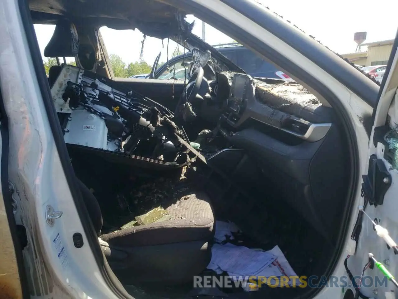 5 fotografías del automóvil dañado 5TDCZRBH1NS224912 TOYOTA HIGHLANDER 2022