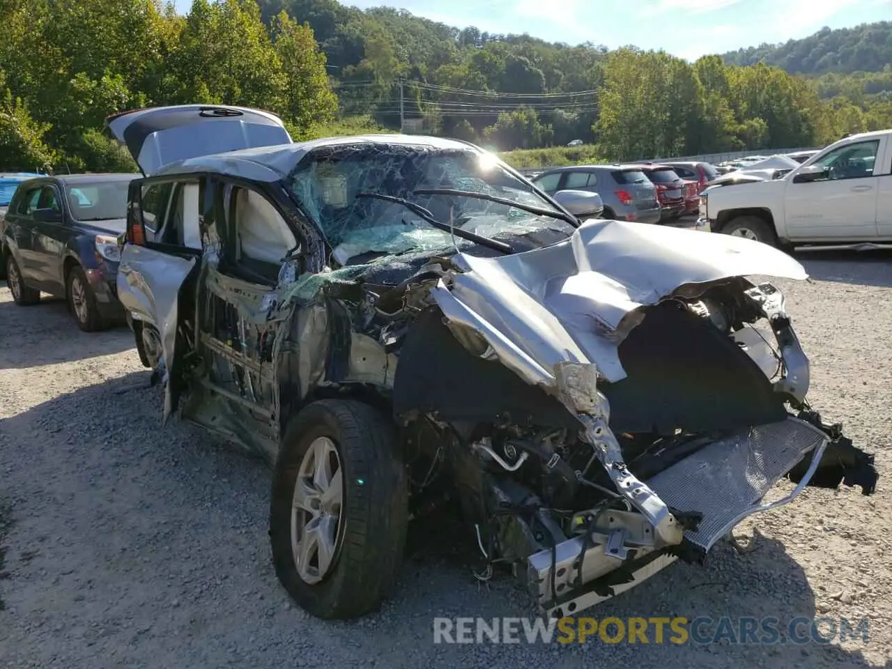 1 fotografías del automóvil dañado 5TDCZRBH2NS228659 TOYOTA HIGHLANDER 2022