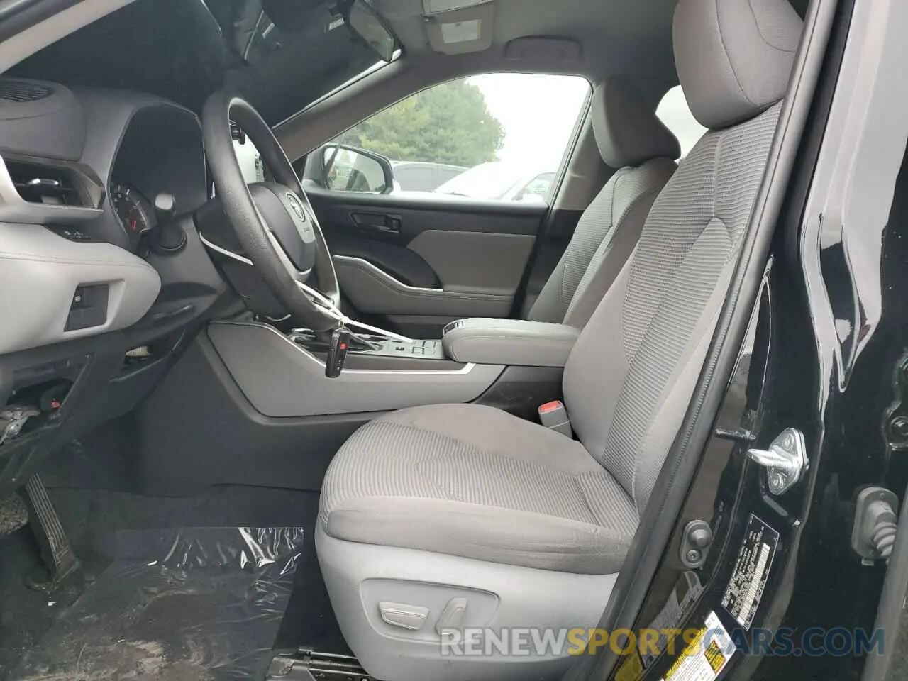 7 fotografías del automóvil dañado 5TDCZRBHXNS199198 TOYOTA HIGHLANDER 2022