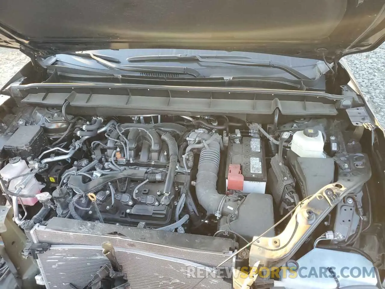 12 fotografías del automóvil dañado 5TDCZRBHXNS584342 TOYOTA HIGHLANDER 2022