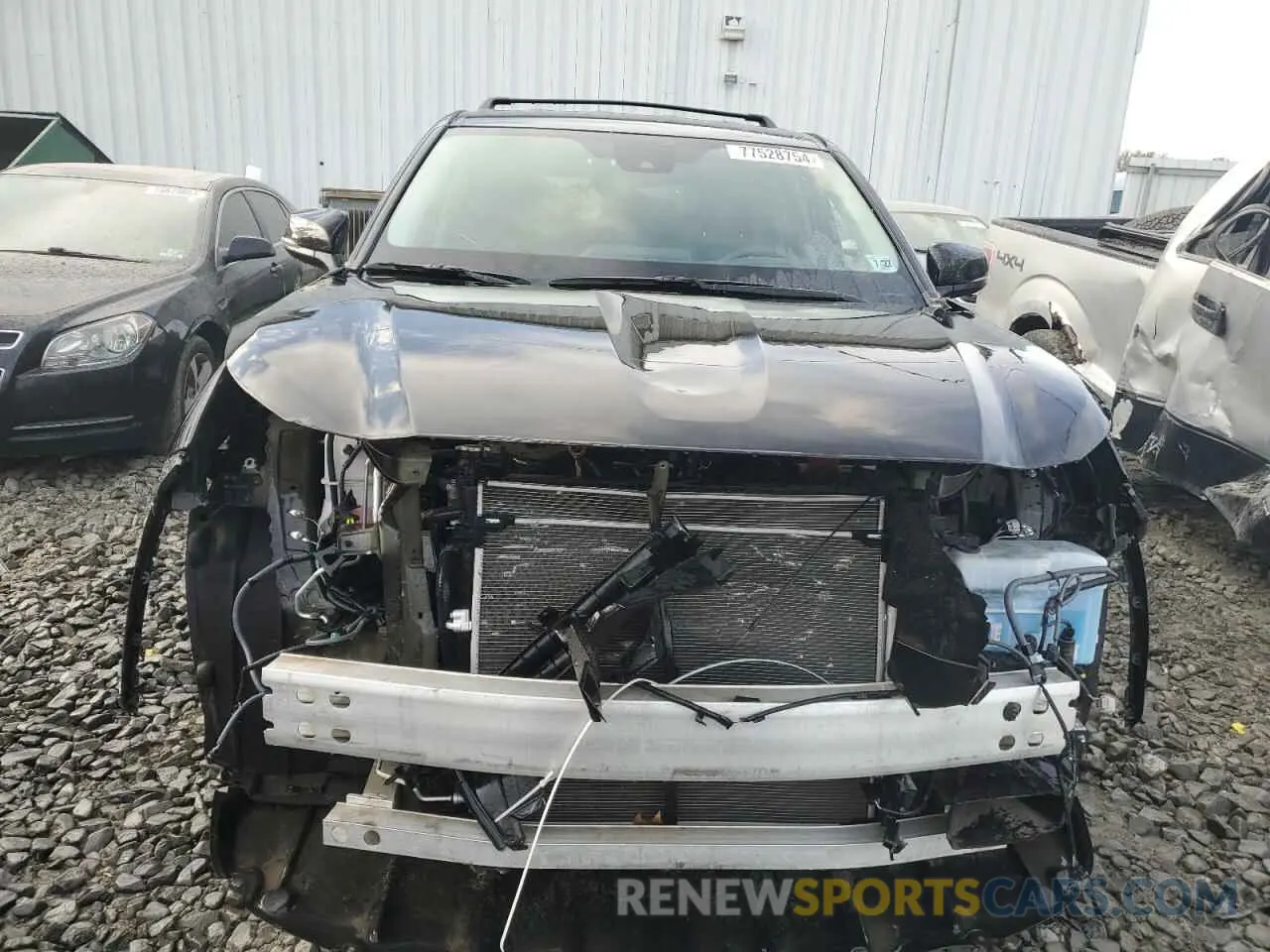 5 fotografías del automóvil dañado 5TDCZRBHXNS584342 TOYOTA HIGHLANDER 2022