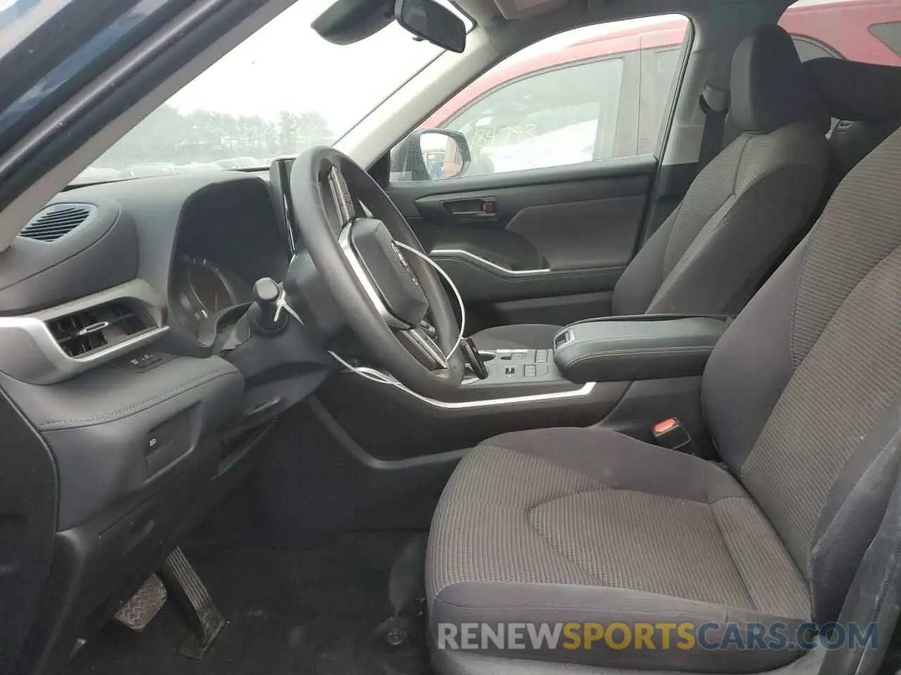 7 fotografías del automóvil dañado 5TDCZRBHXNS584342 TOYOTA HIGHLANDER 2022