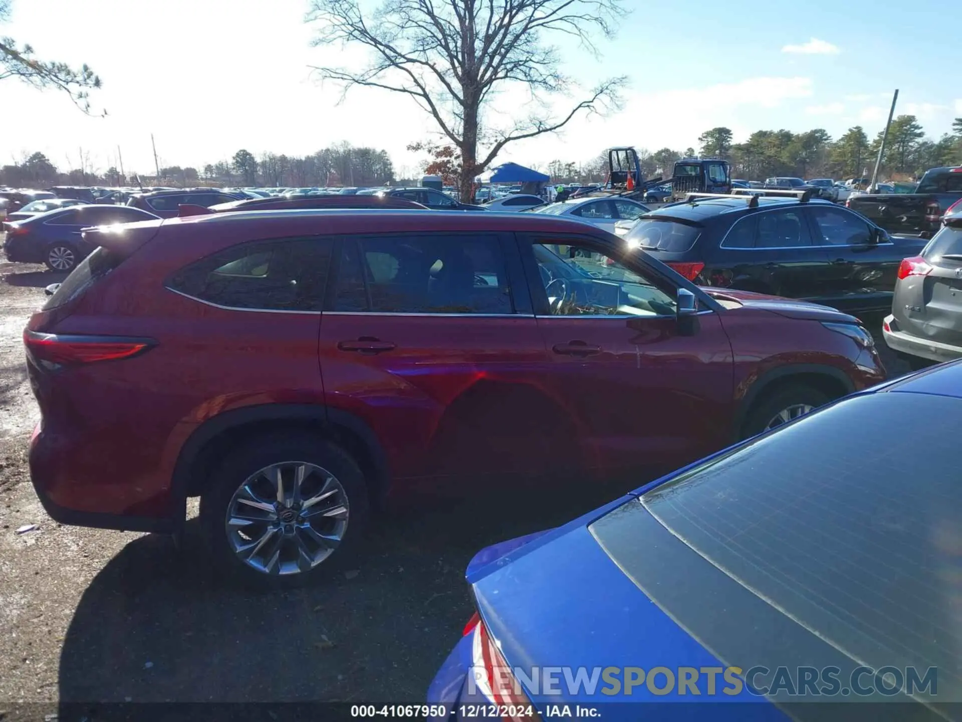 13 fotografías del automóvil dañado 5TDDZRBH2NS185168 TOYOTA HIGHLANDER 2022