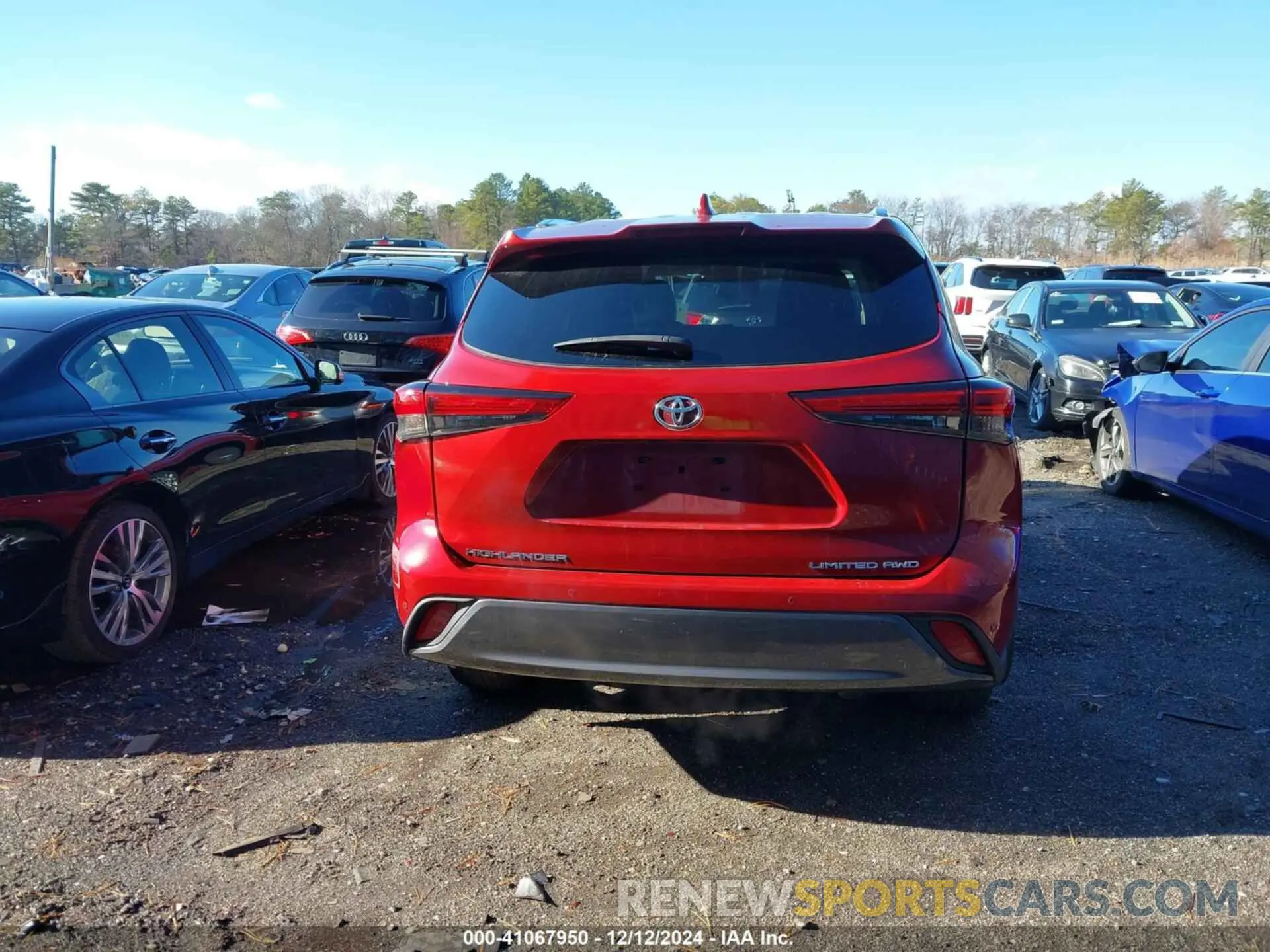 16 fotografías del automóvil dañado 5TDDZRBH2NS185168 TOYOTA HIGHLANDER 2022