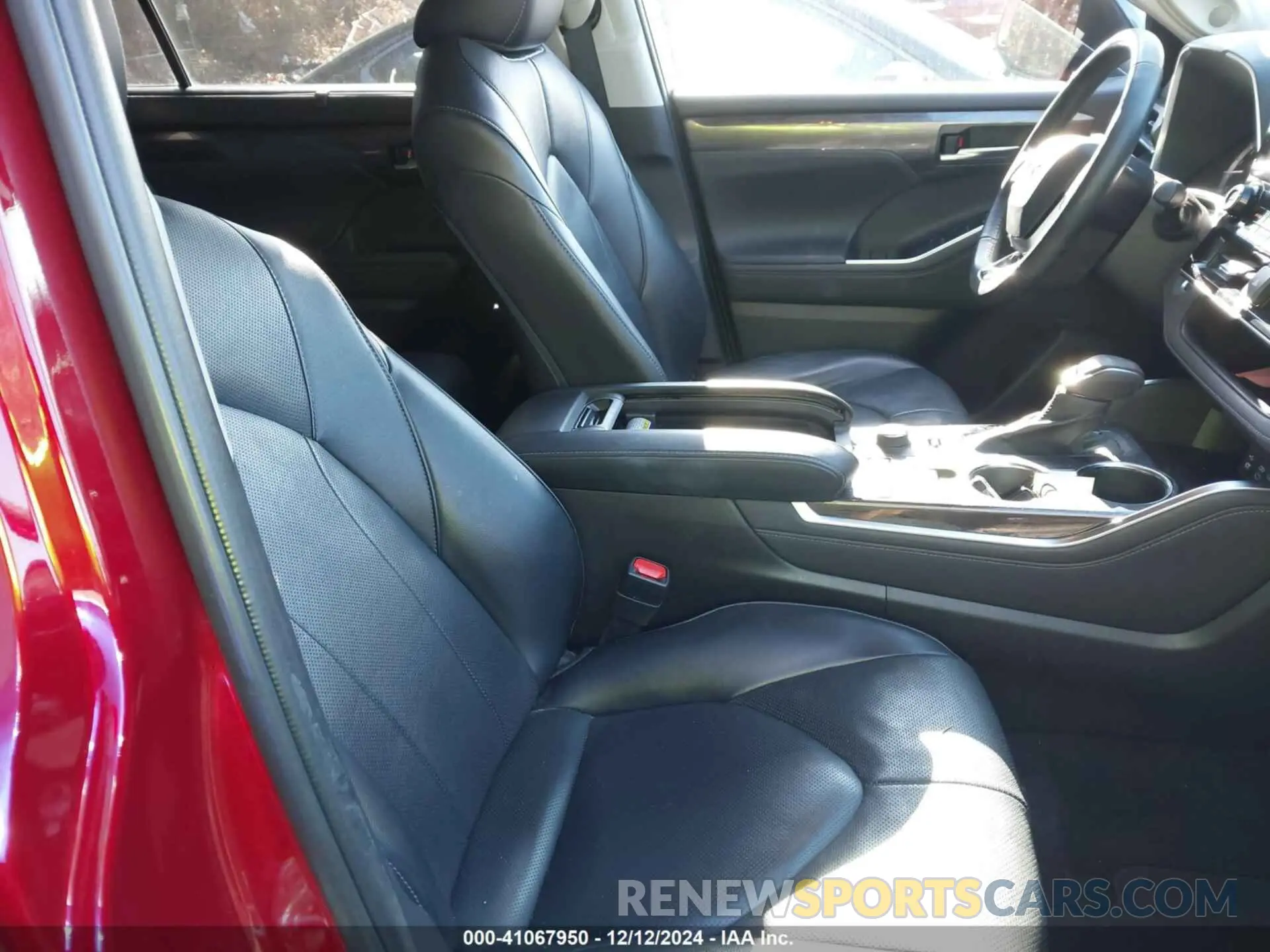 5 fotografías del automóvil dañado 5TDDZRBH2NS185168 TOYOTA HIGHLANDER 2022