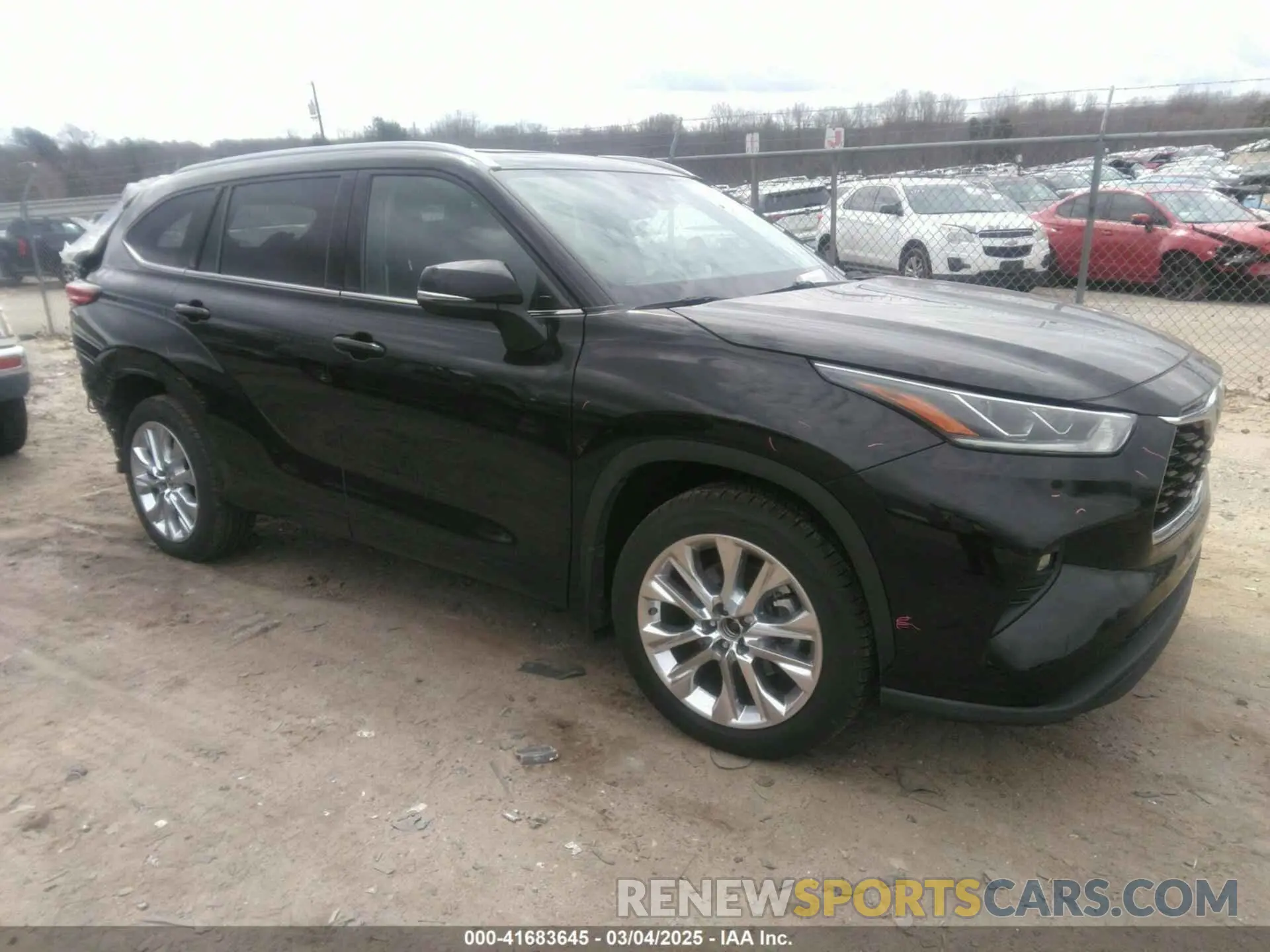 1 fotografías del automóvil dañado 5TDDZRBH4NS212208 TOYOTA HIGHLANDER 2022