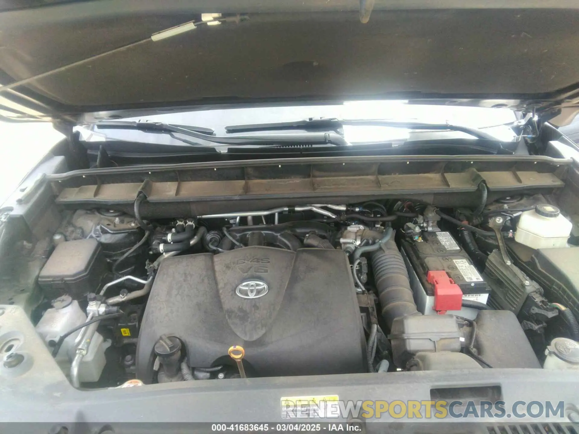10 fotografías del automóvil dañado 5TDDZRBH4NS212208 TOYOTA HIGHLANDER 2022