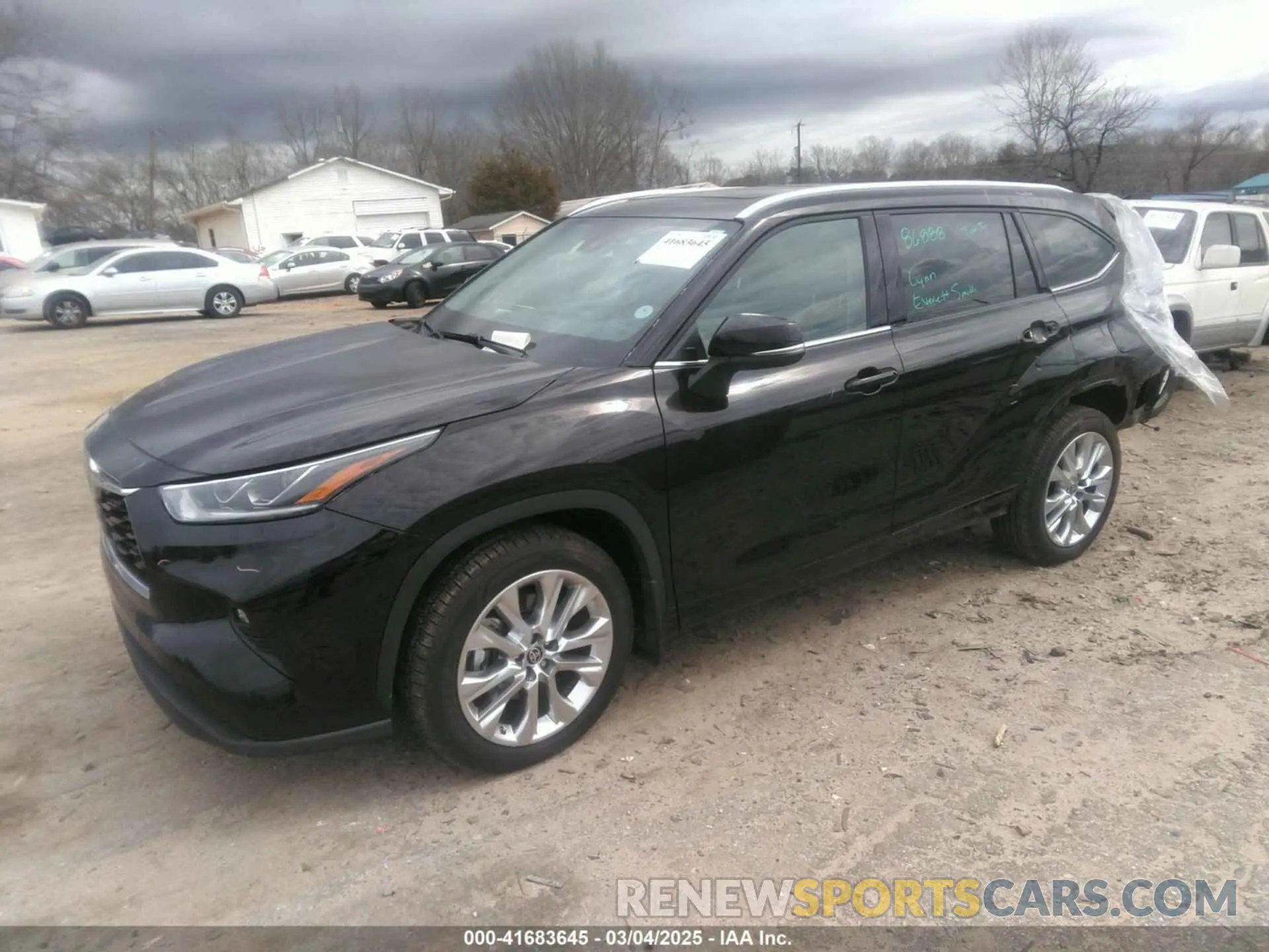 2 fotografías del automóvil dañado 5TDDZRBH4NS212208 TOYOTA HIGHLANDER 2022