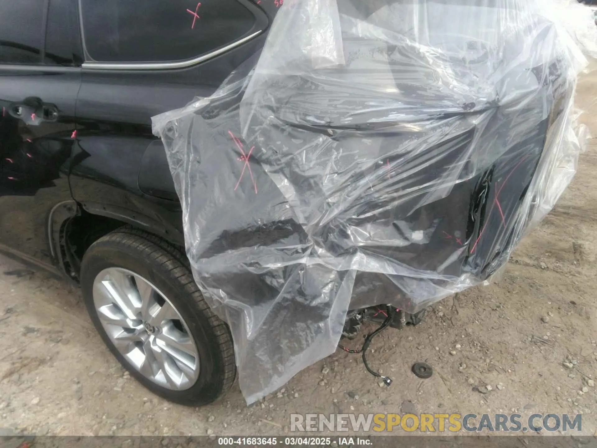 6 fotografías del automóvil dañado 5TDDZRBH4NS212208 TOYOTA HIGHLANDER 2022